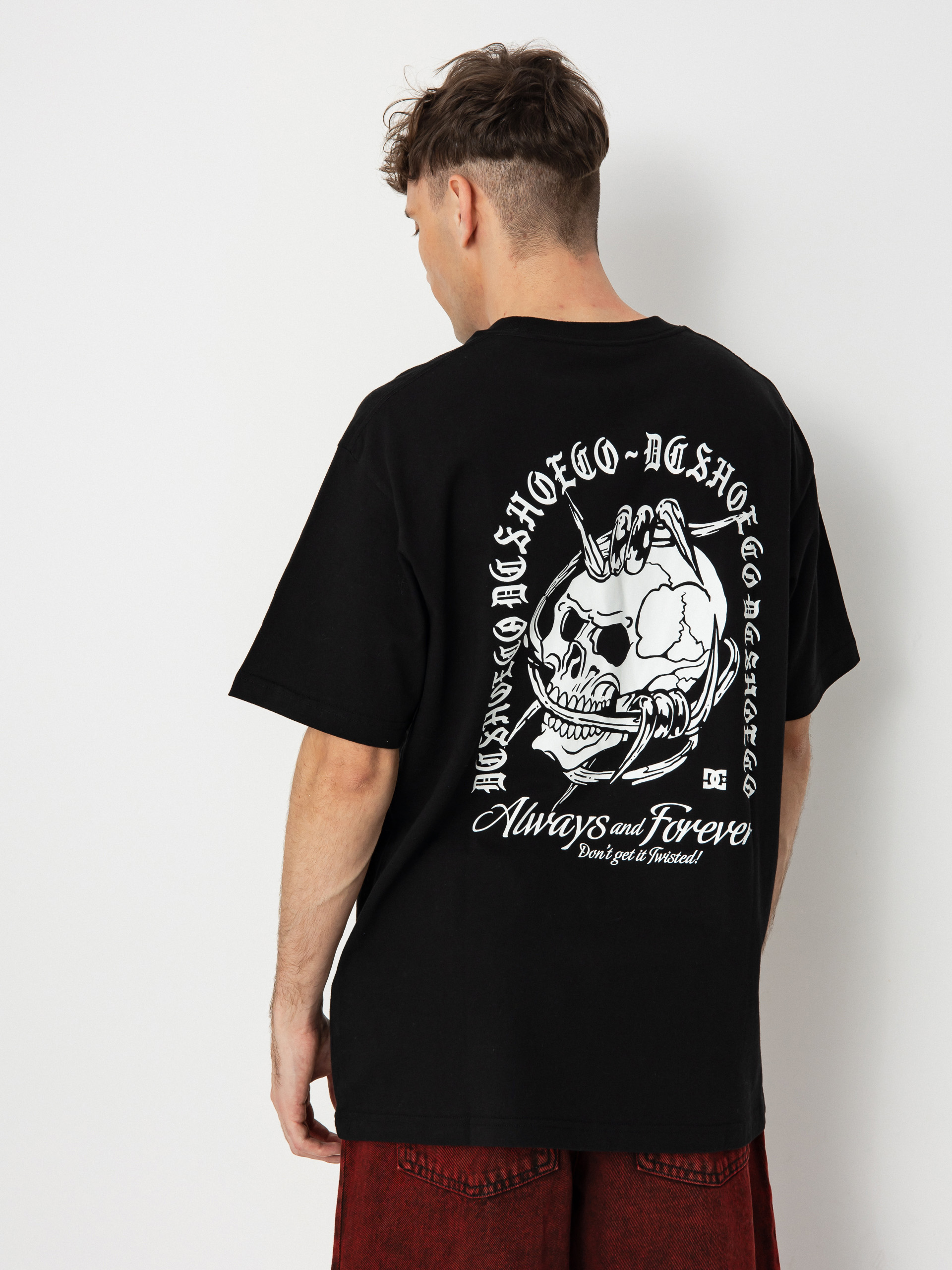 Футболка DC Twisted чорний (black)