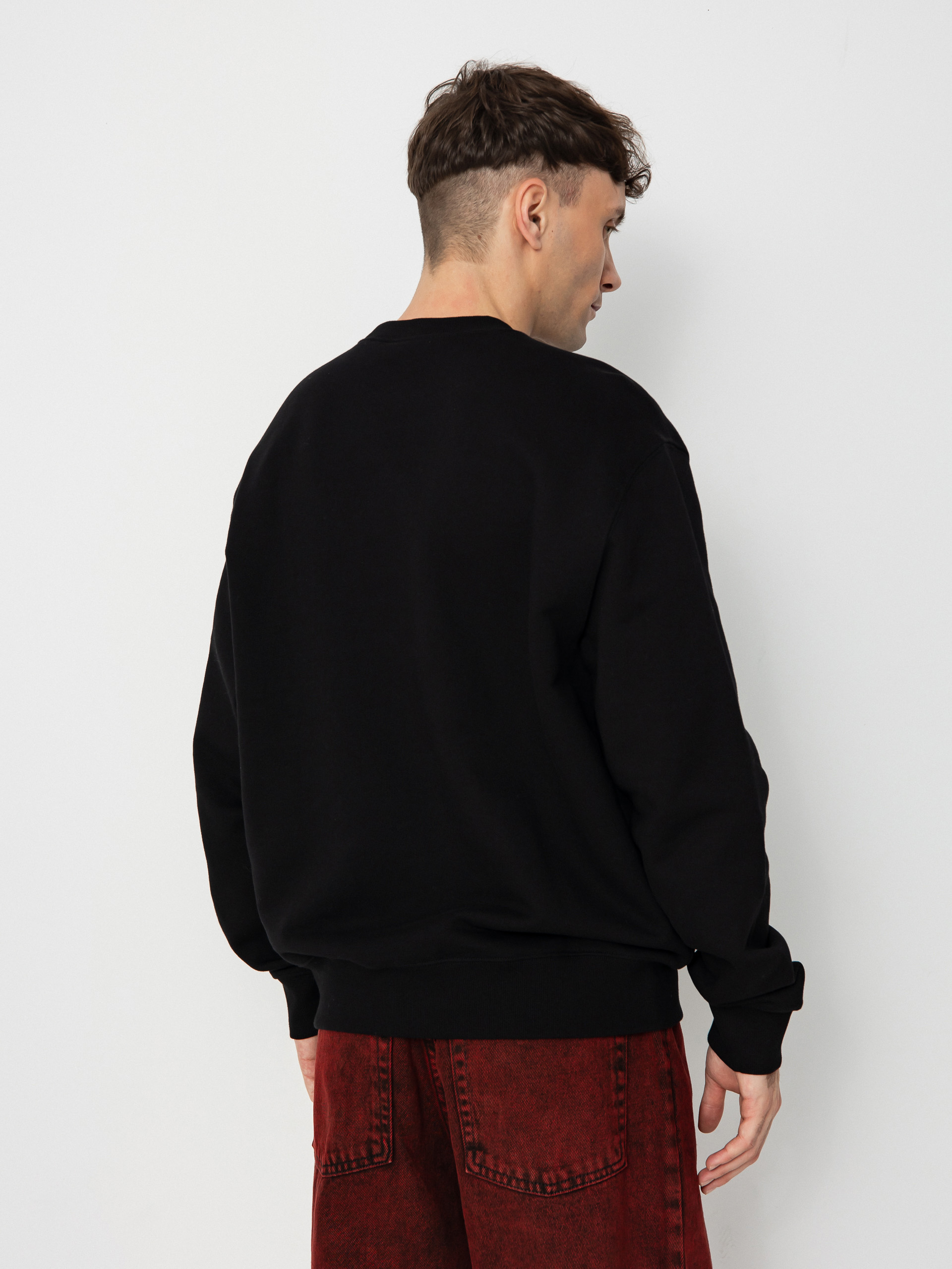 Світшот Carhartt WIP Rivet Script (black)