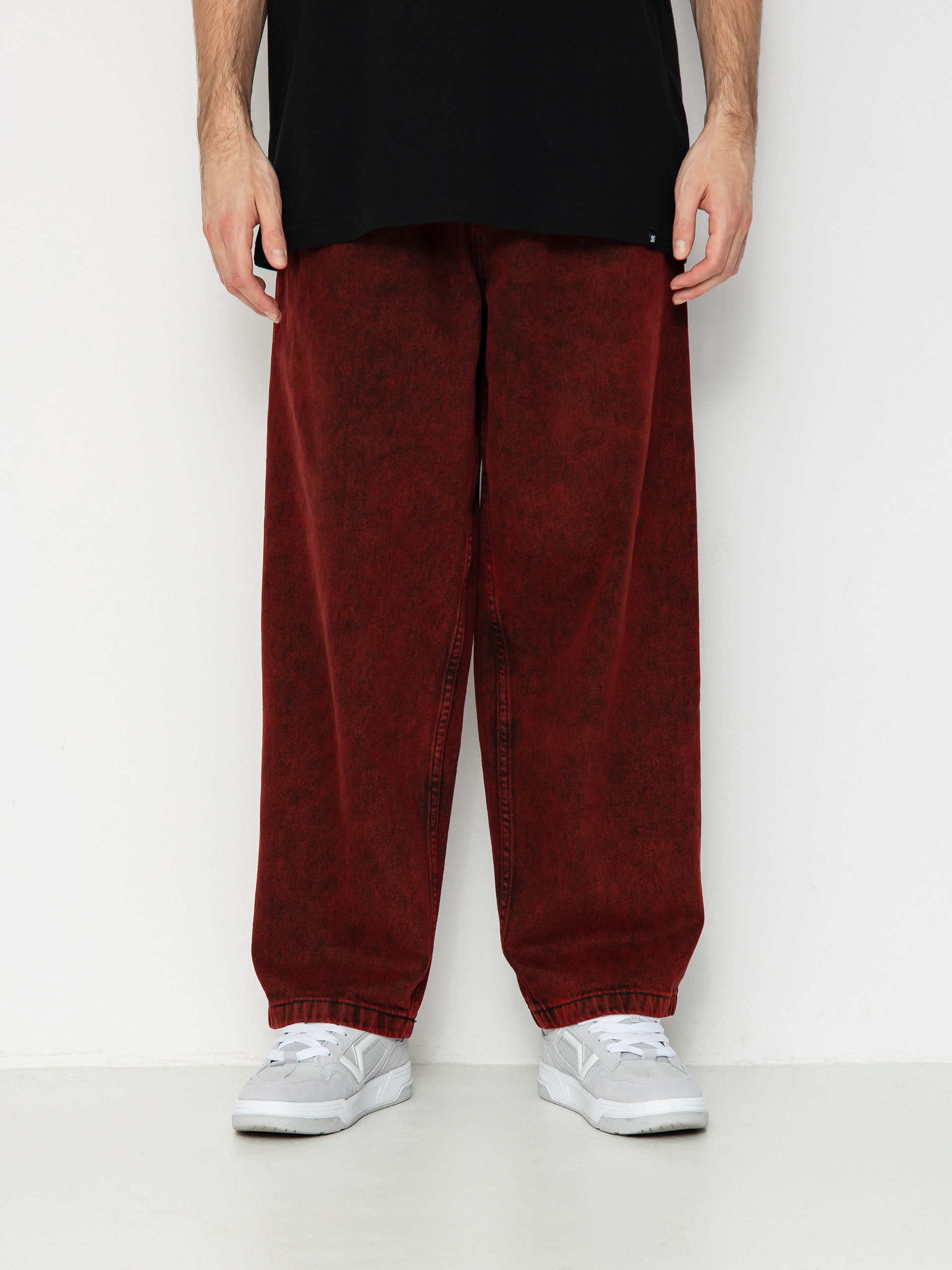 Штани Polar Skate Big Boy Jeans - червоний (red black)