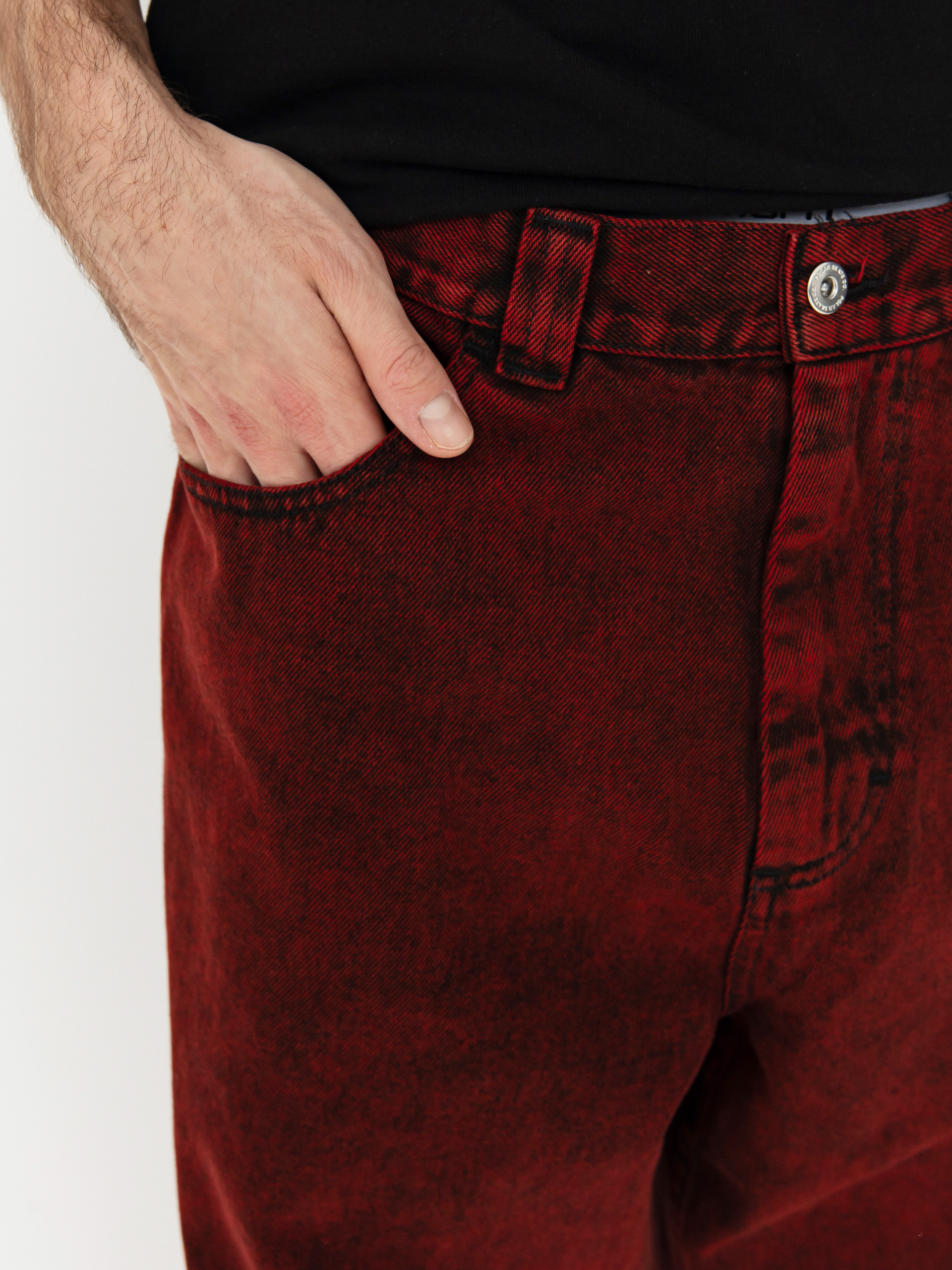 Штани Polar Skate Big Boy Jeans (red black)