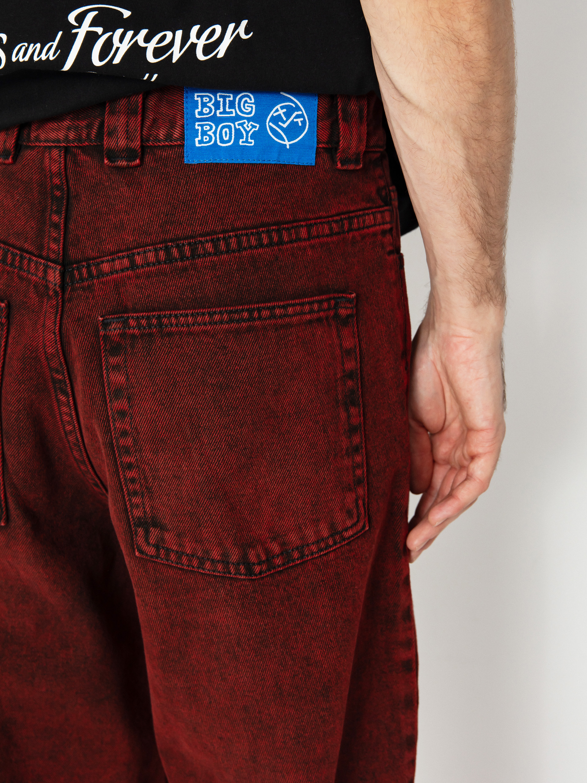 Штани Polar Skate Big Boy Jeans (red black)