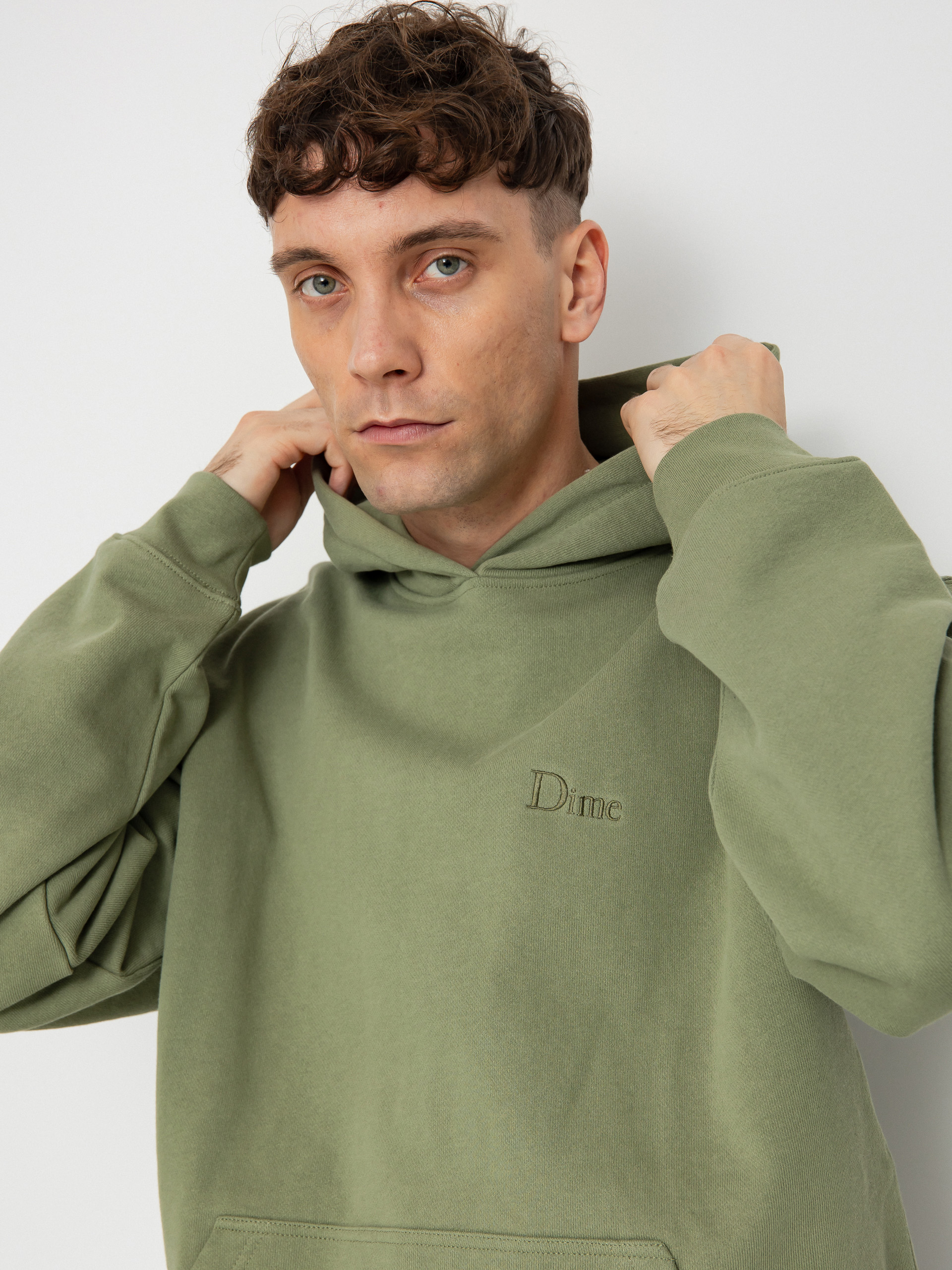 Худі Dime Classic Small Logo HD (warm khaki)