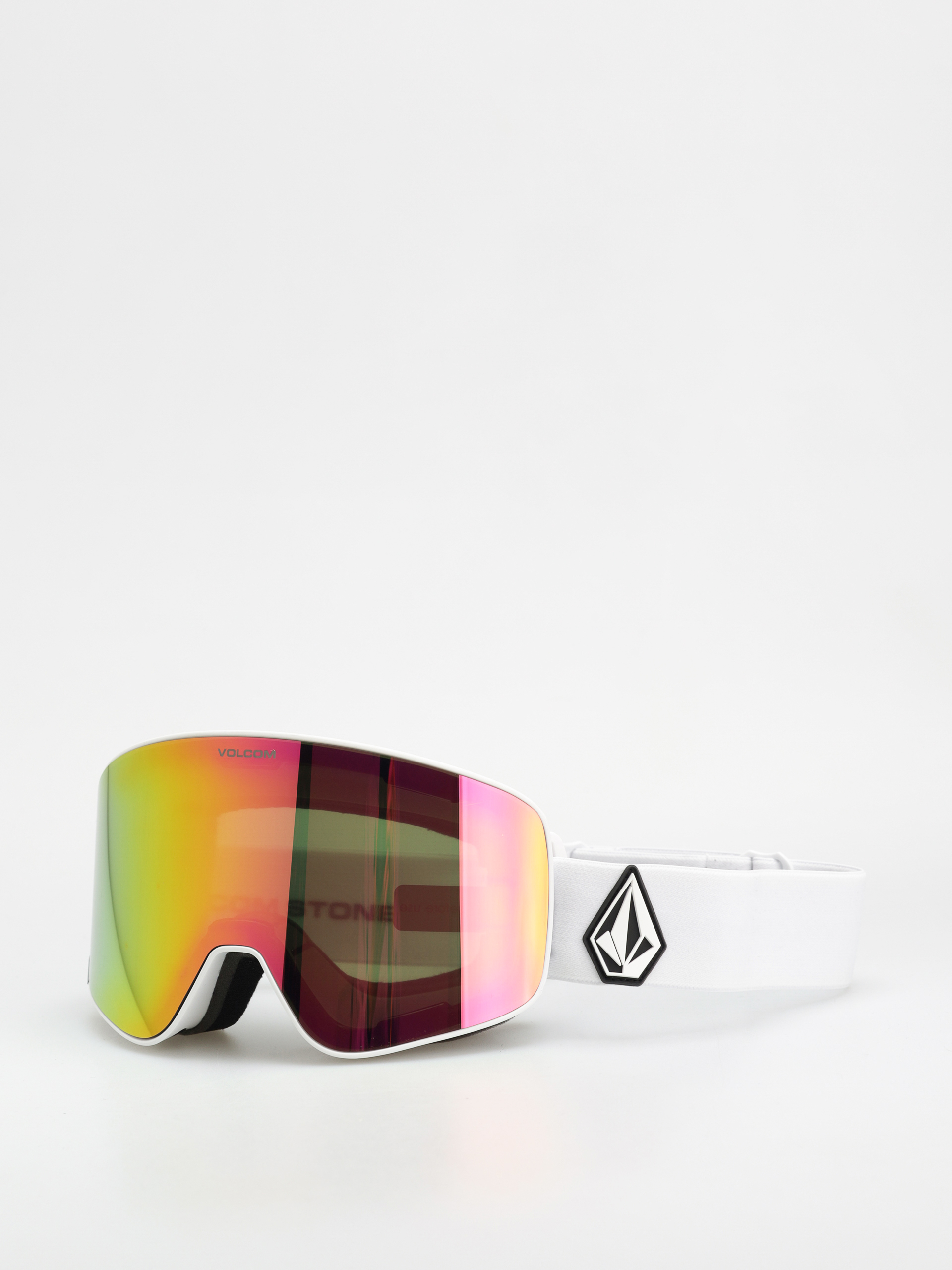 Окуляри для сноуборду Volcom Odyssey (matte white/pink chrome+bl yellow)