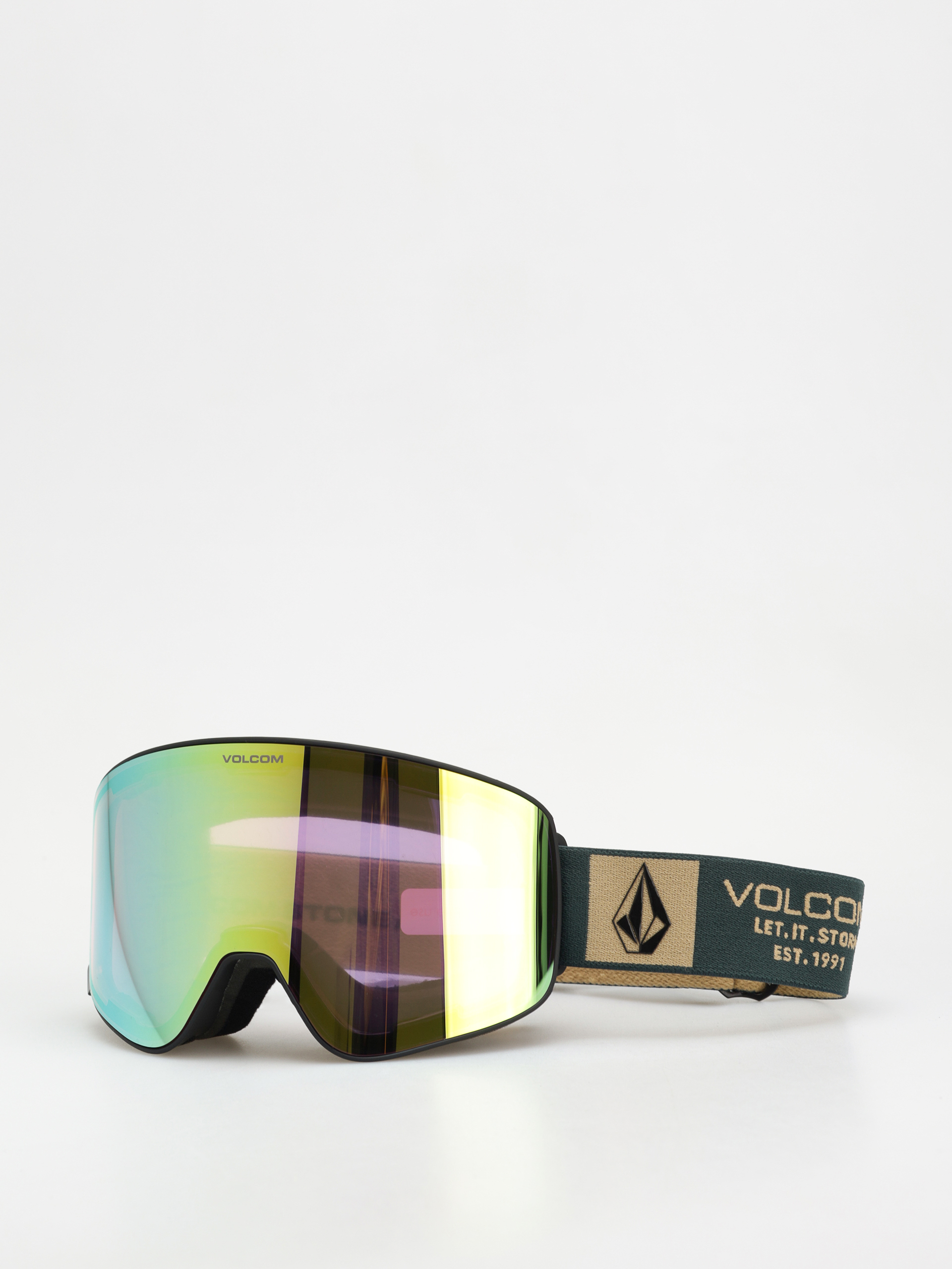 Окуляри для сноуборду Volcom Odyssey (scb snd/gold chrome+bl dark grey)