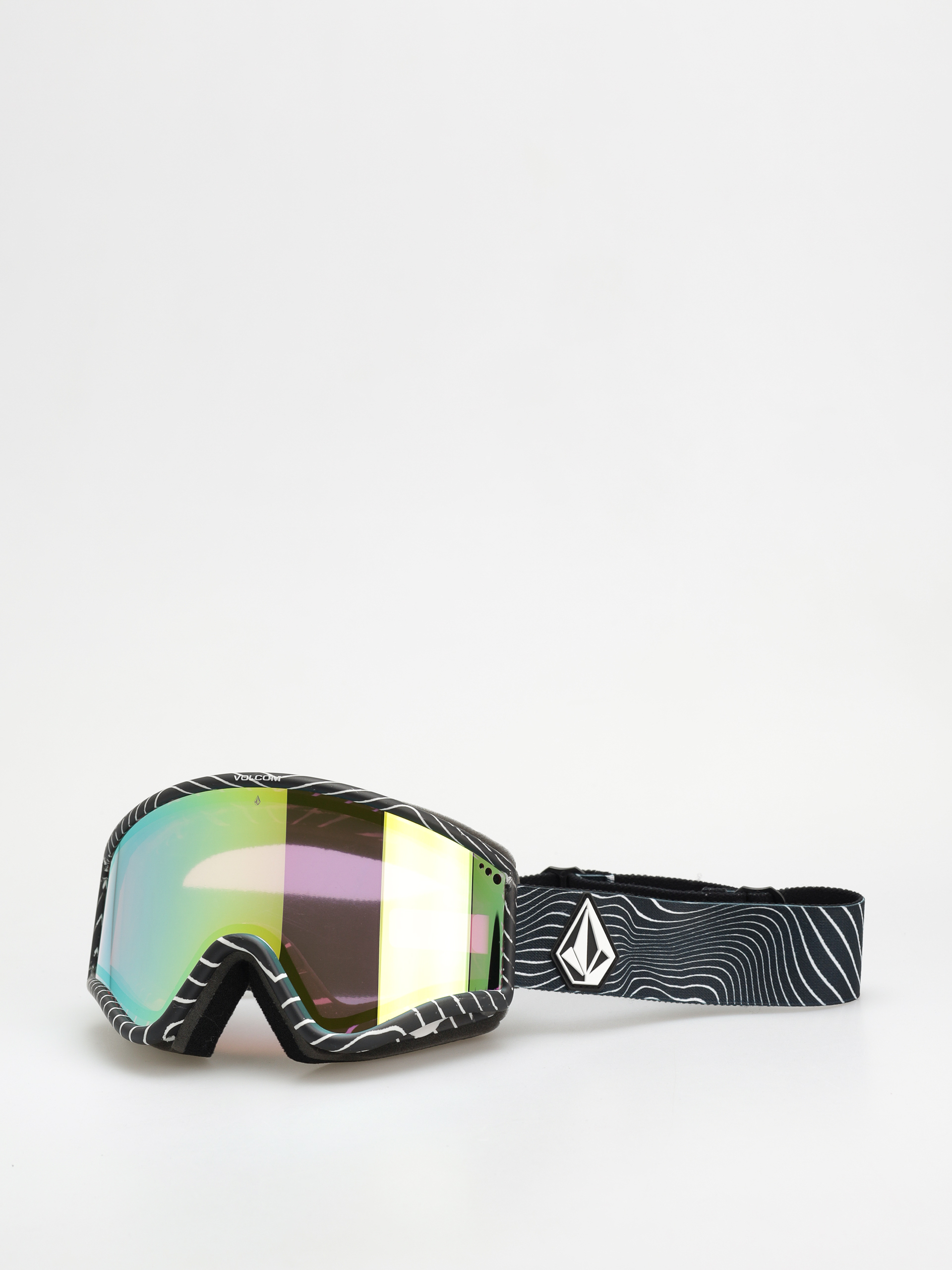 Окуляри для сноуборду Volcom Yae (op art/gold chrome+bl rose)