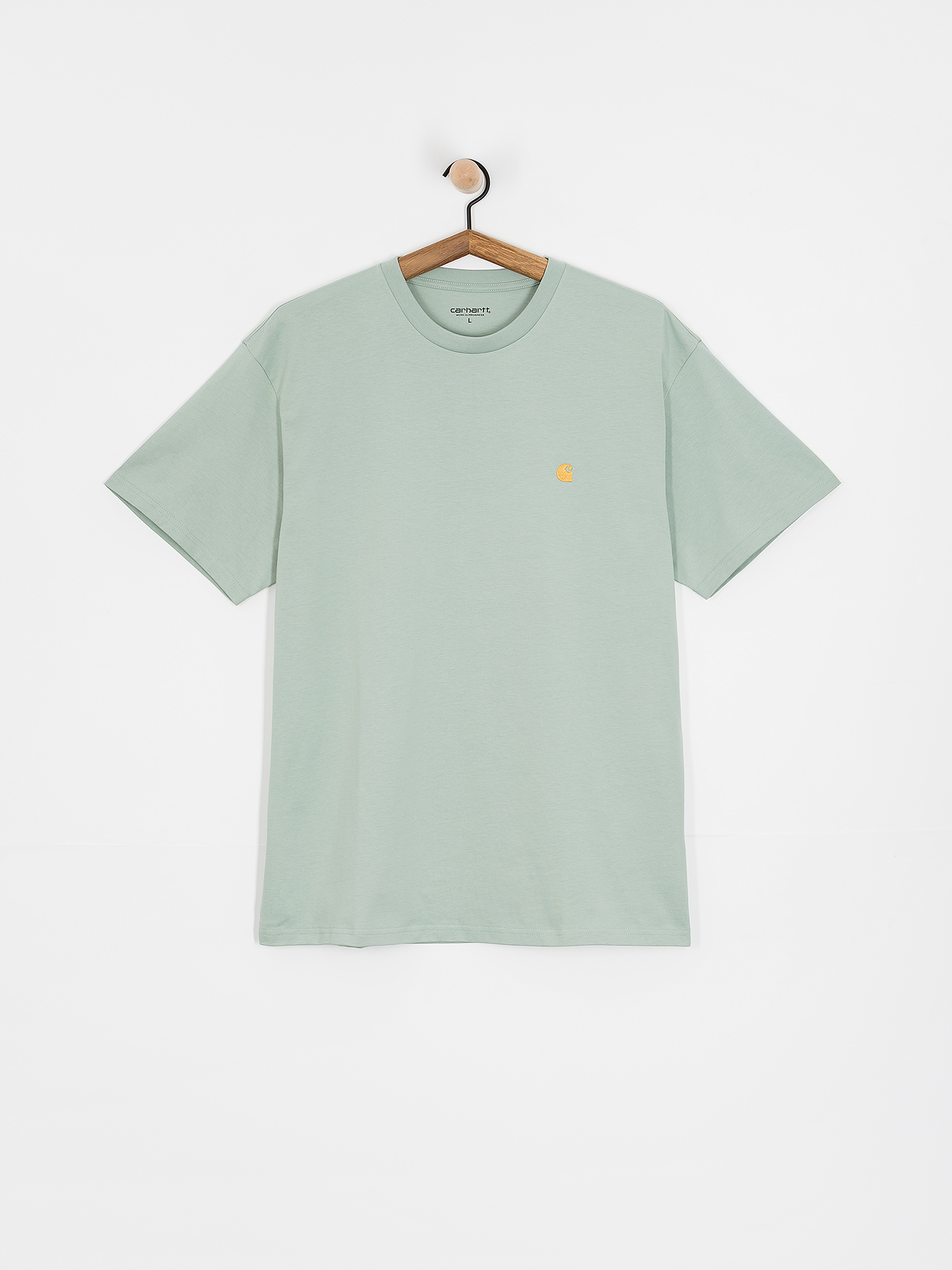 Футболка Carhartt WIP Chase (frosted green/gold)