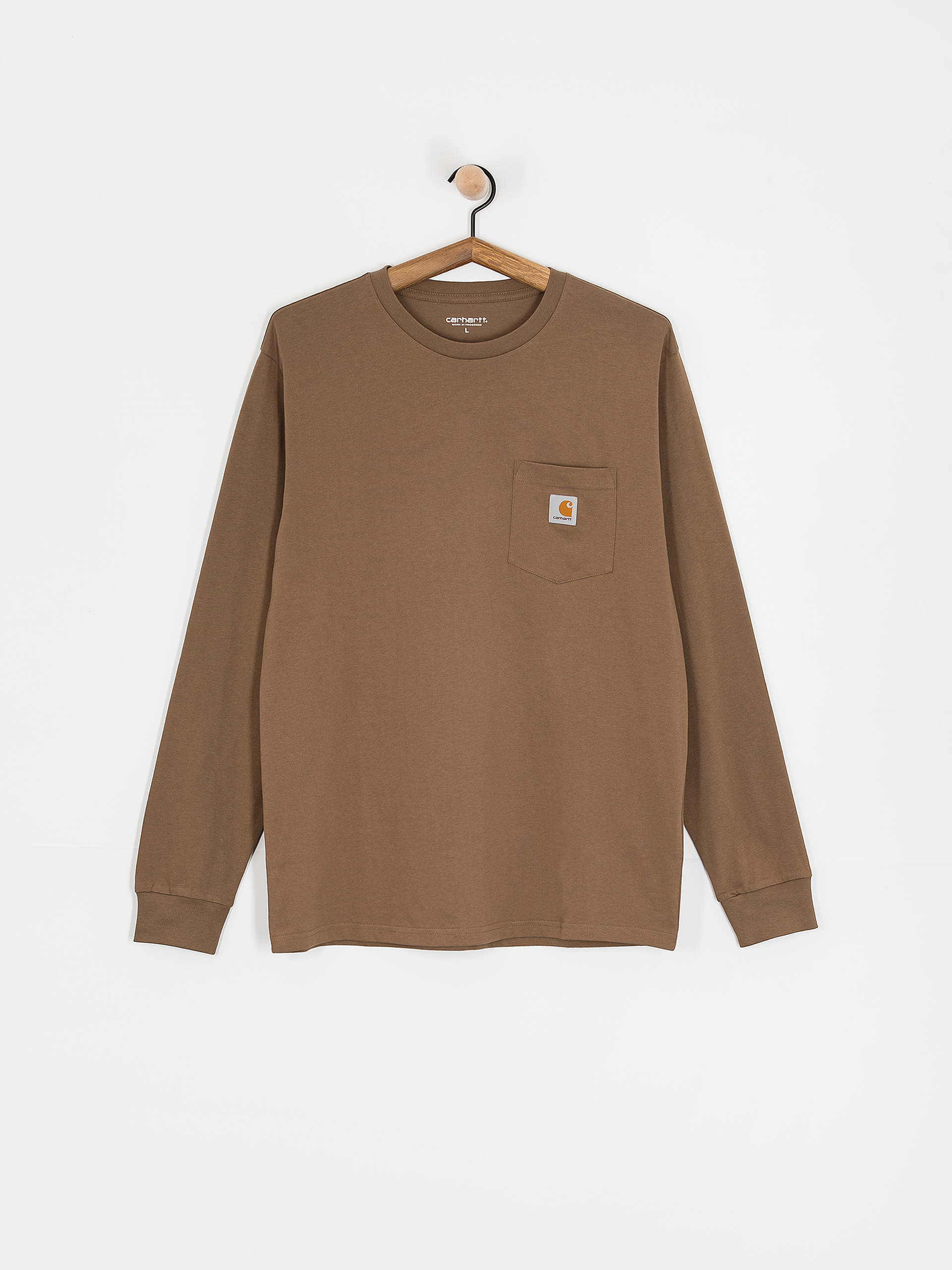 Лонгслів Carhartt WIP Pocket (coconut)