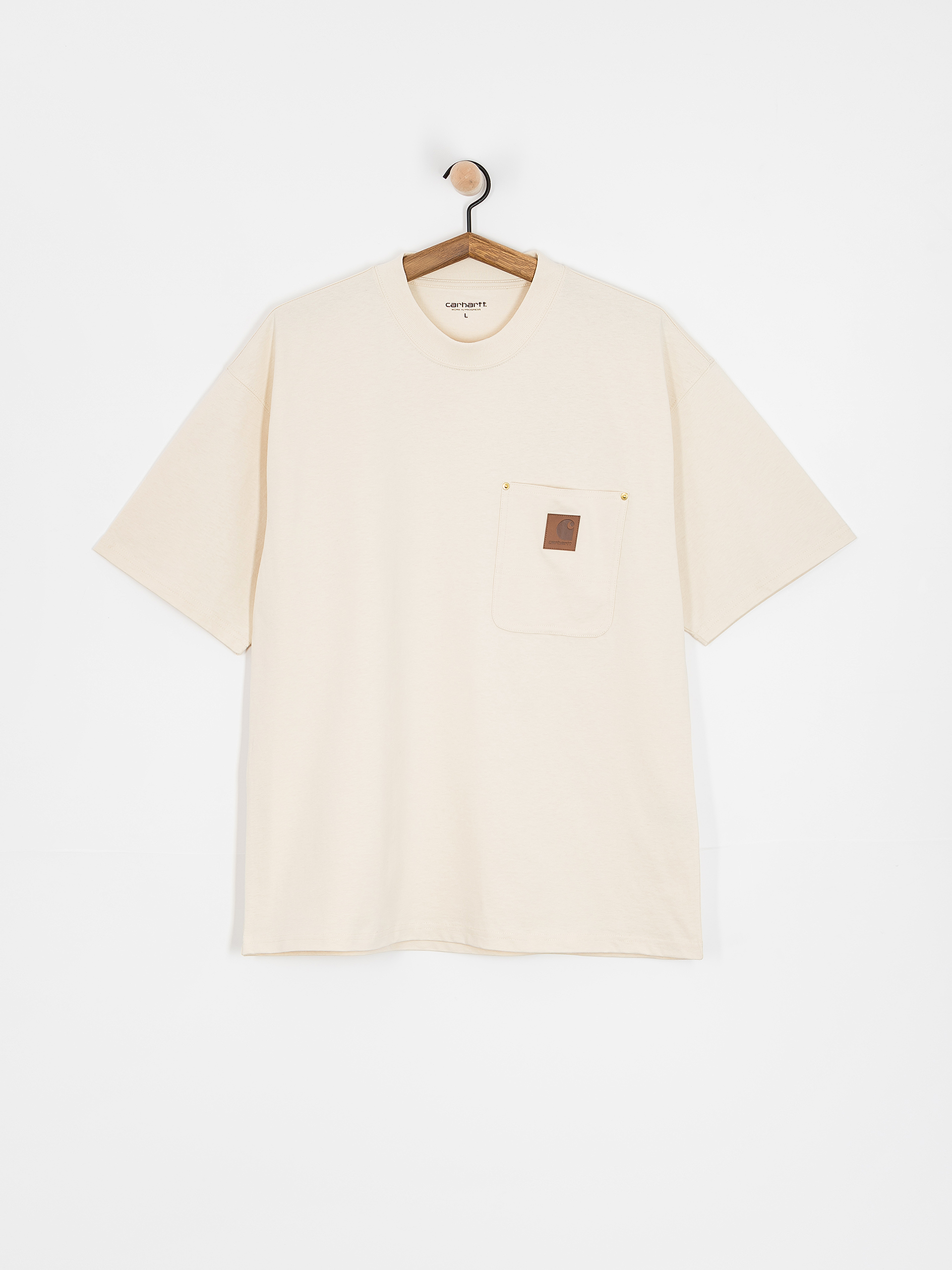 Футболка Carhartt WIP Eldon Pocket (natural)