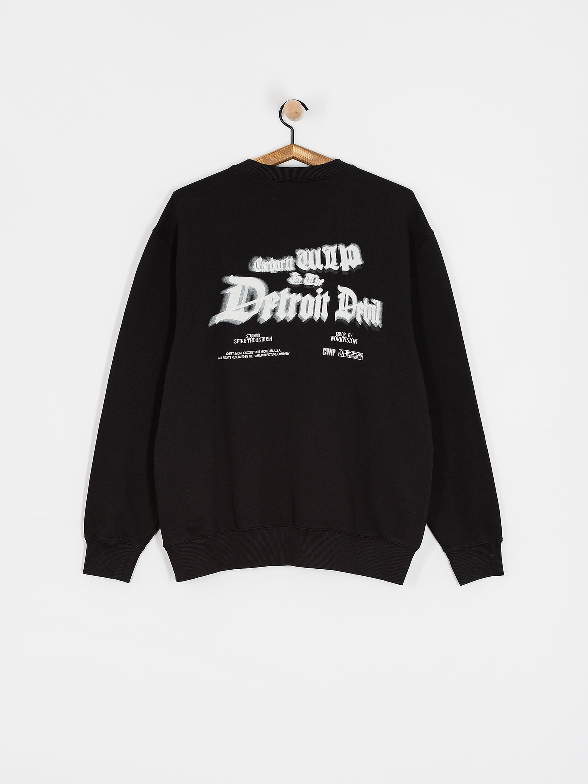 Світшот Carhartt WIP Greatest Flicks (black)