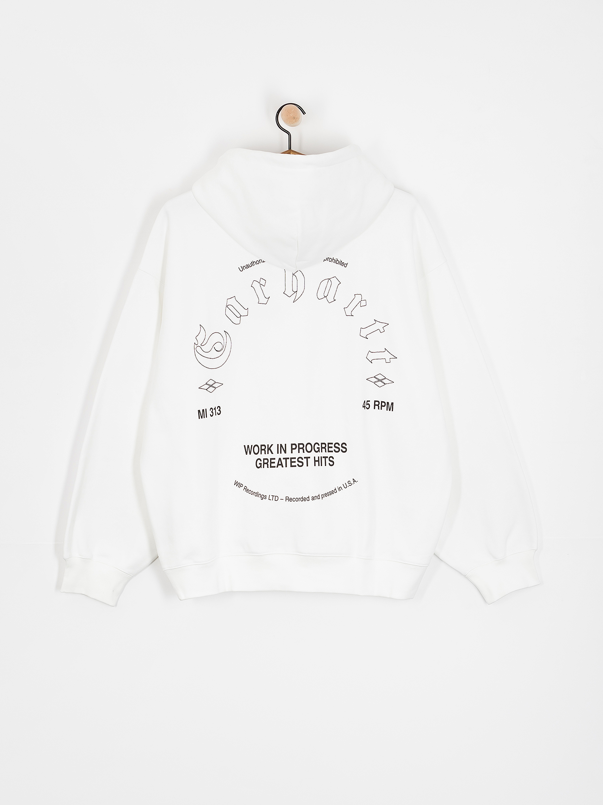 Худі Carhartt WIP Greatest Hits HD (white/black)