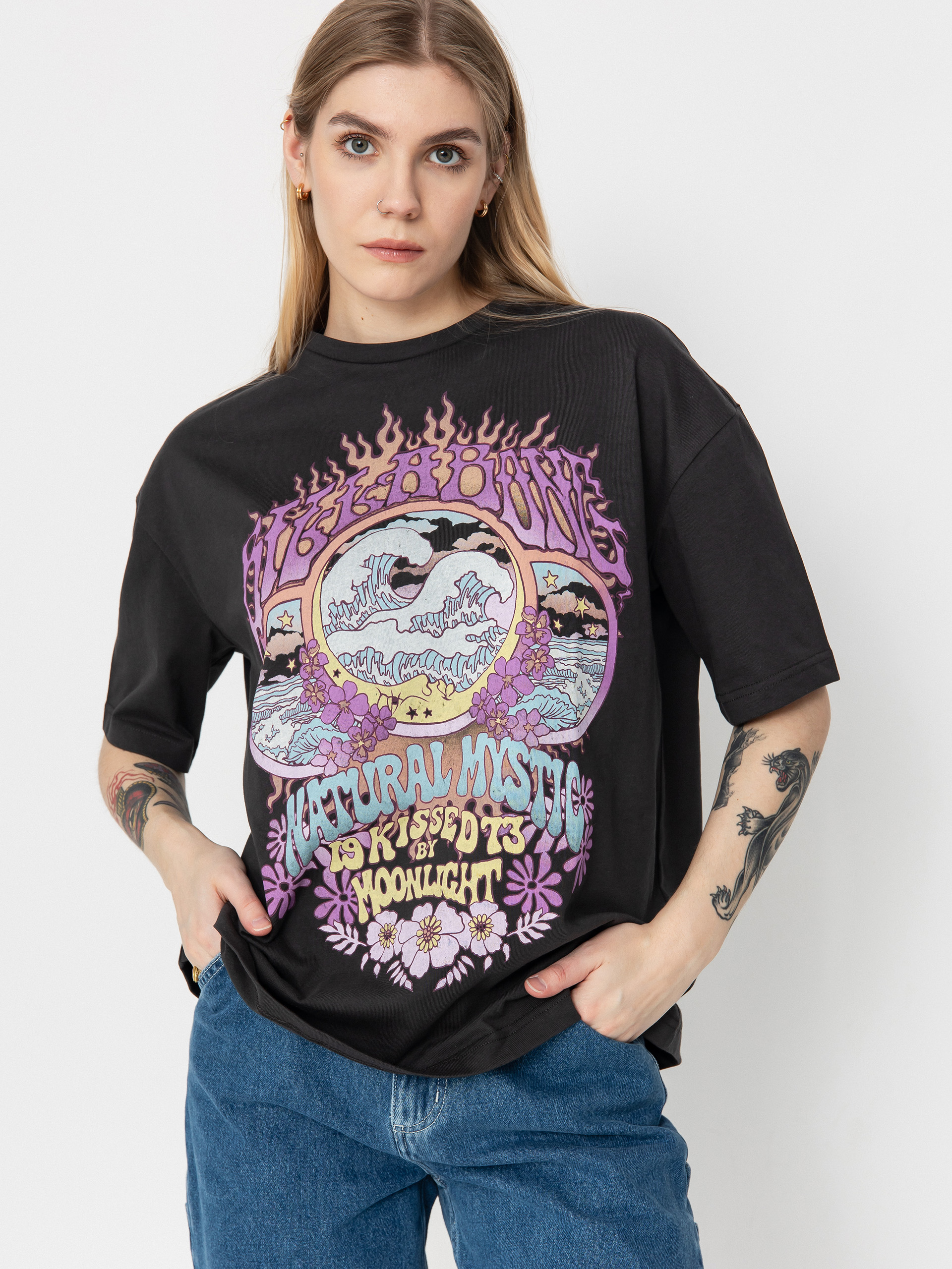 Футболка Billabong Natural Mystic Wmn (off black)