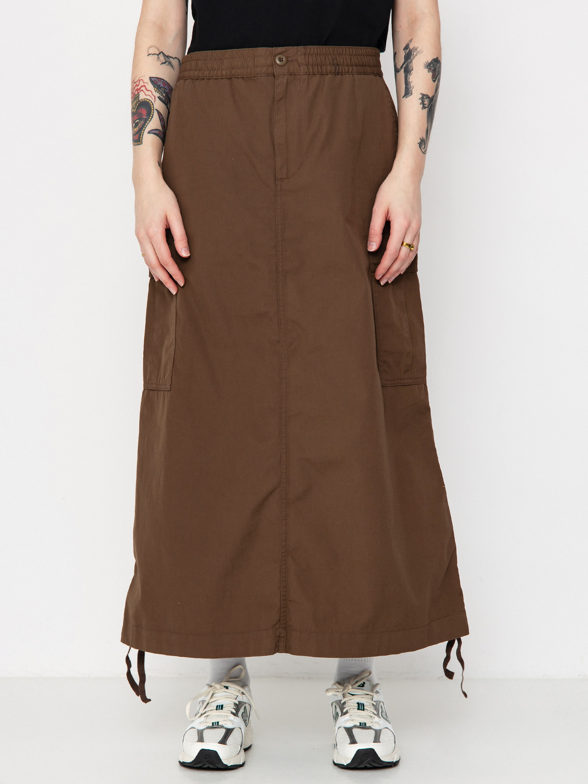 Спідниця Carhartt WIP Cargo Long Wmn (chocolate)