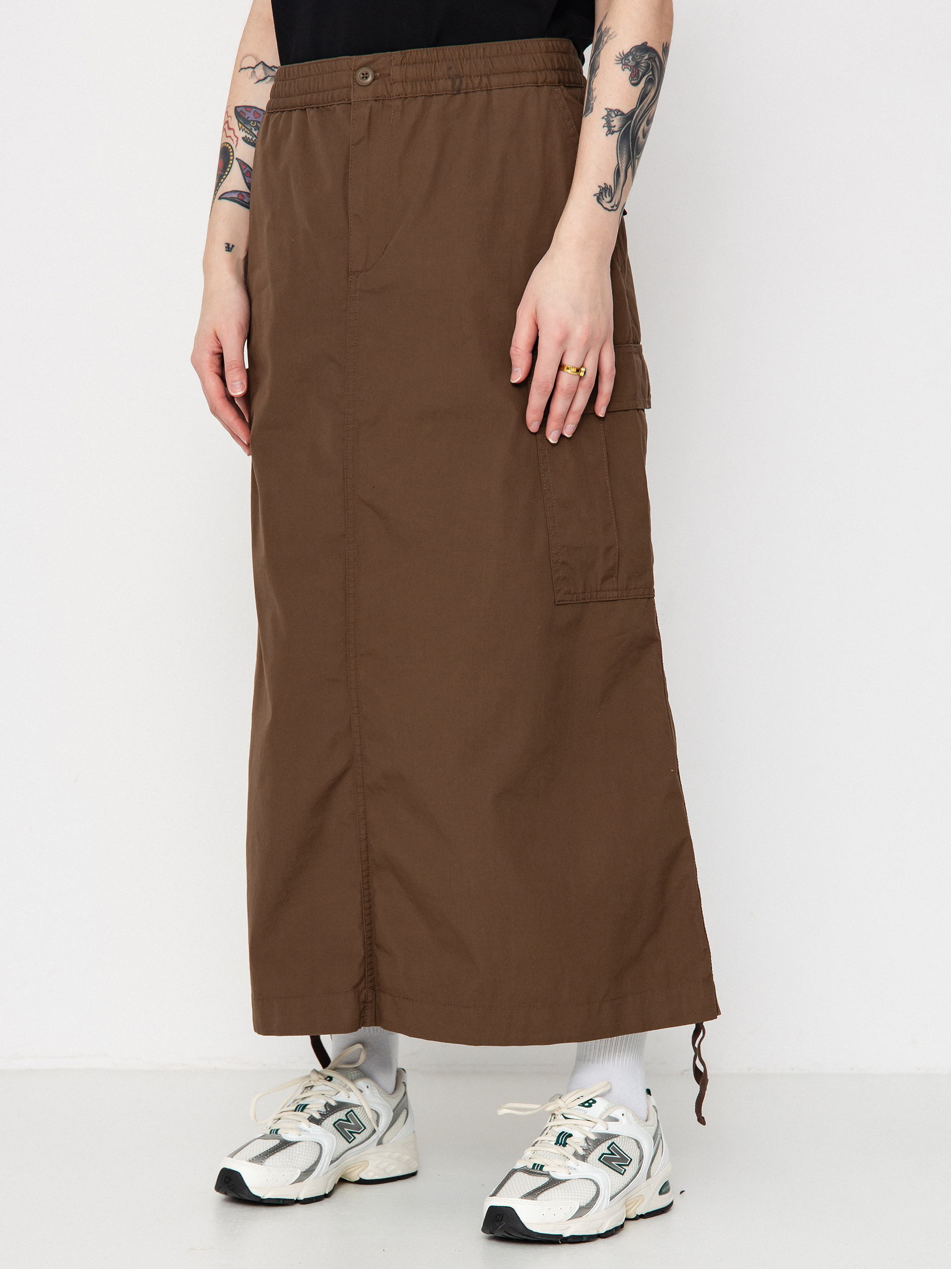 Спідниця Carhartt WIP Cargo Long Wmn (chocolate)