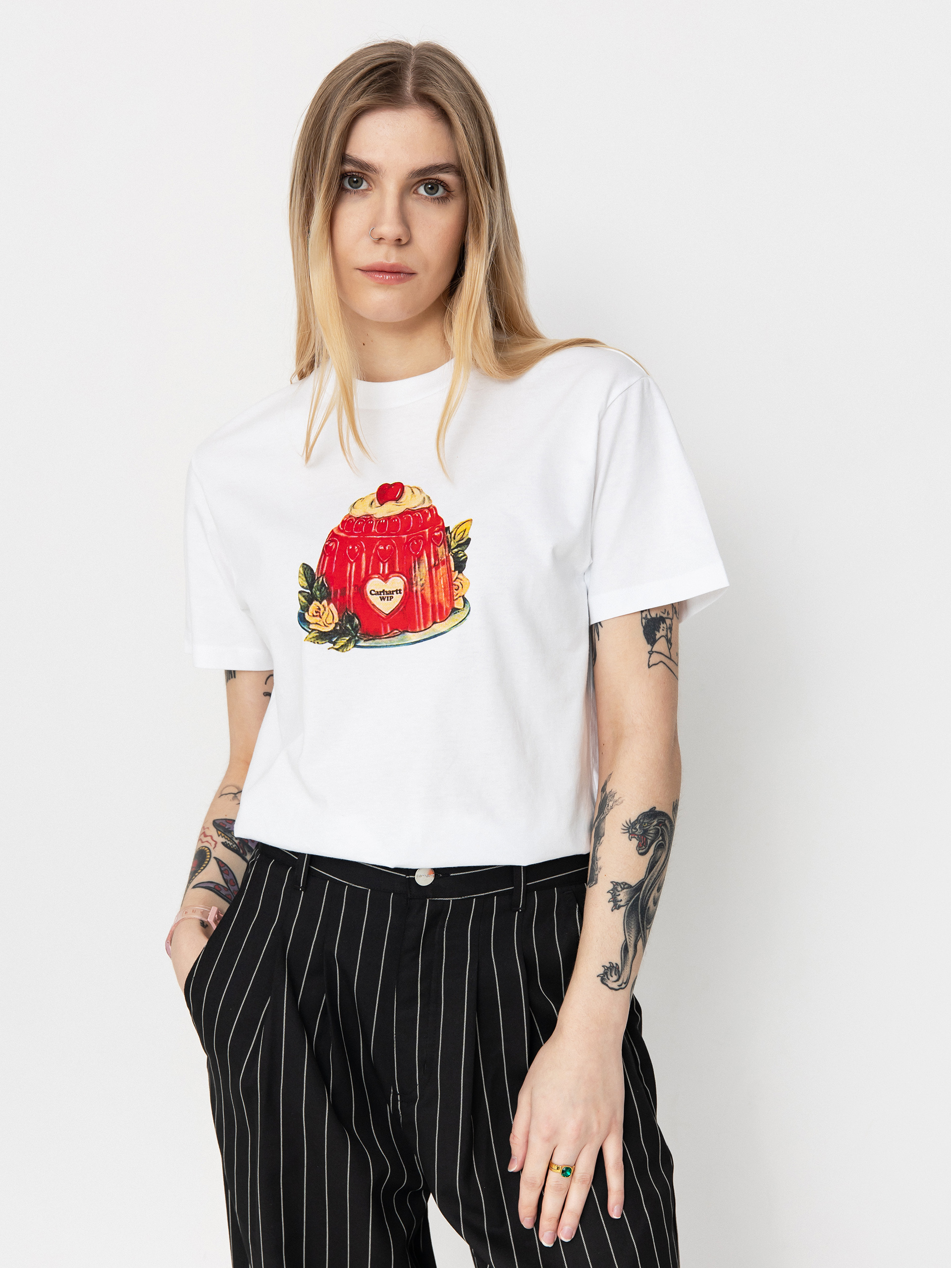 Футболка Carhartt WIP Pudding Wmn (white)