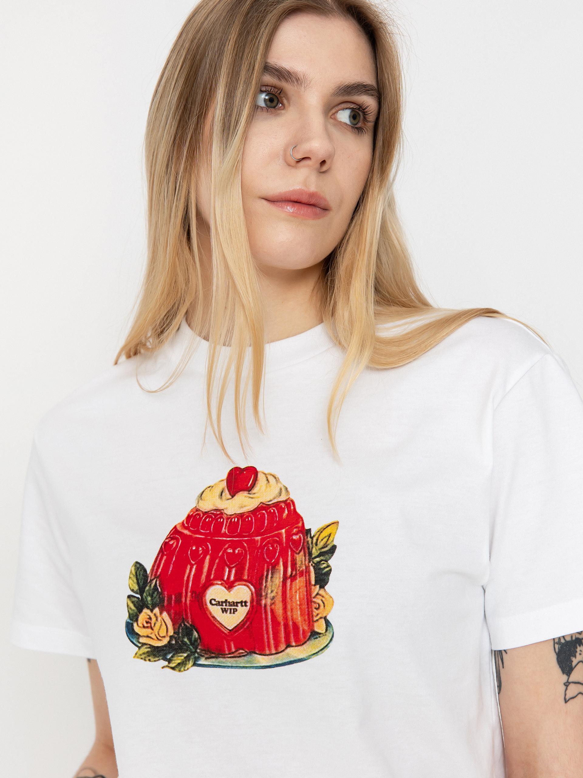 Футболка Carhartt WIP Pudding Wmn (white)