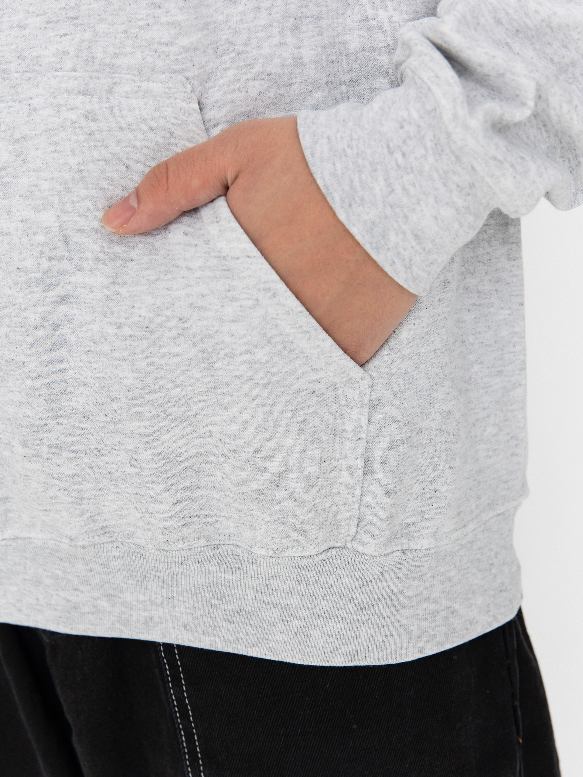 Худі Thrasher X Toy Machine Five by Spanky HD (ash grey)