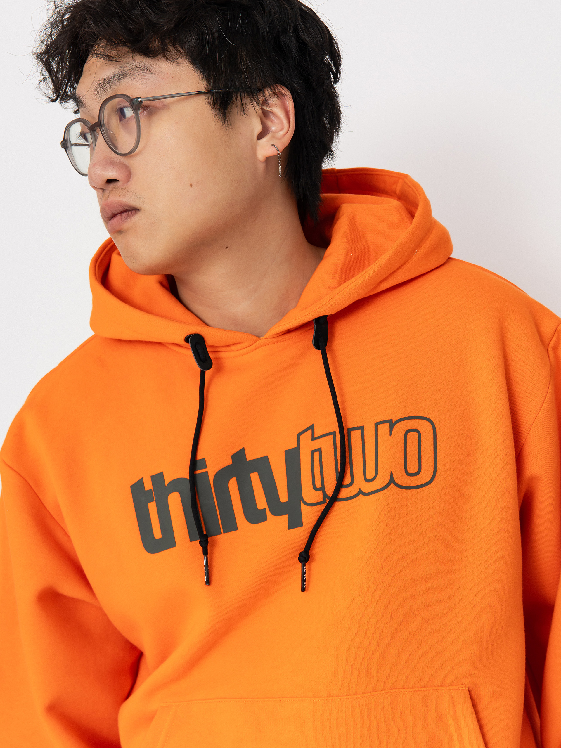 Чоловіча Термосвітшот ThirtyTwo Double Tech HD (grey/orange)