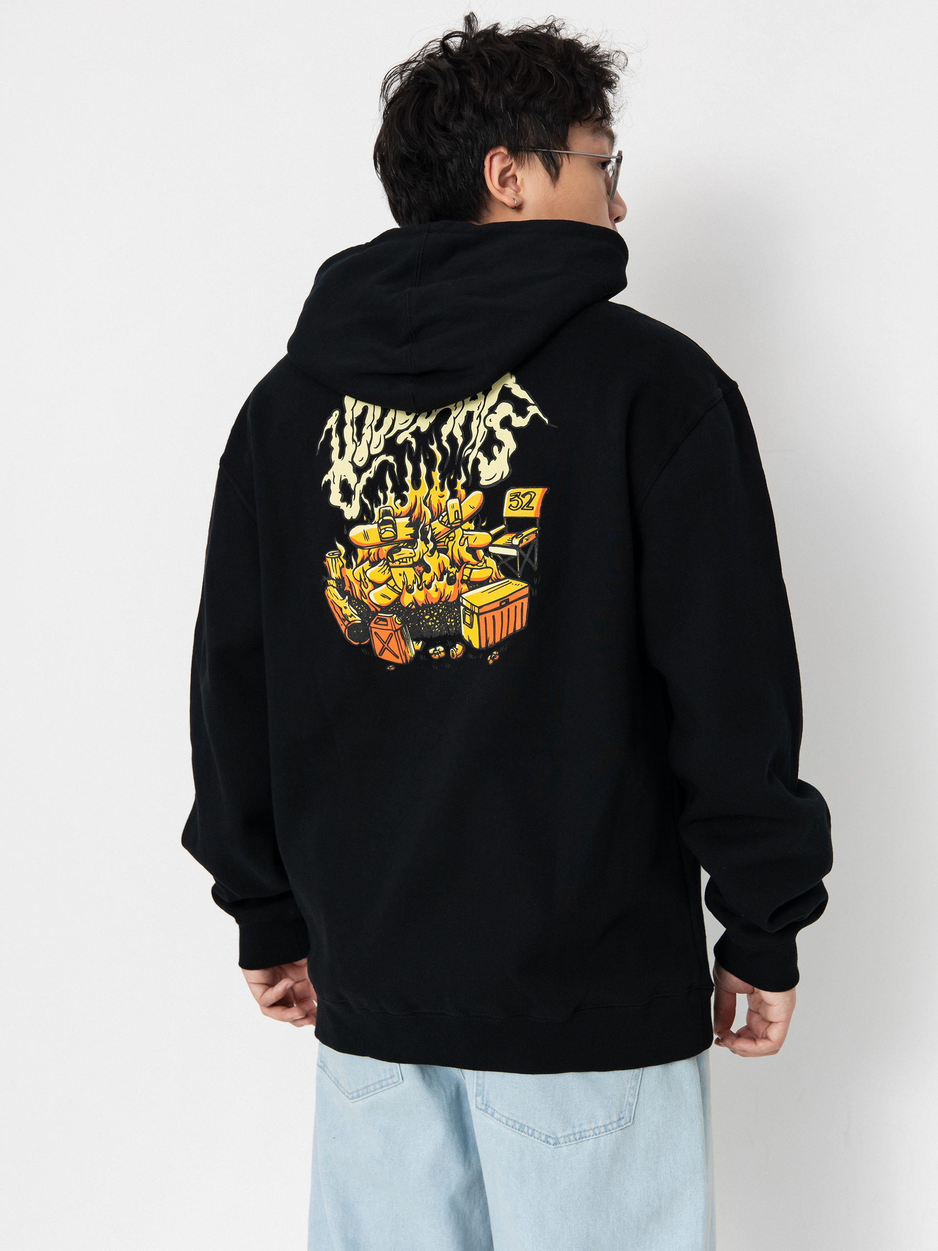 Худі ThirtyTwo Hood Rats HD (black/orange)