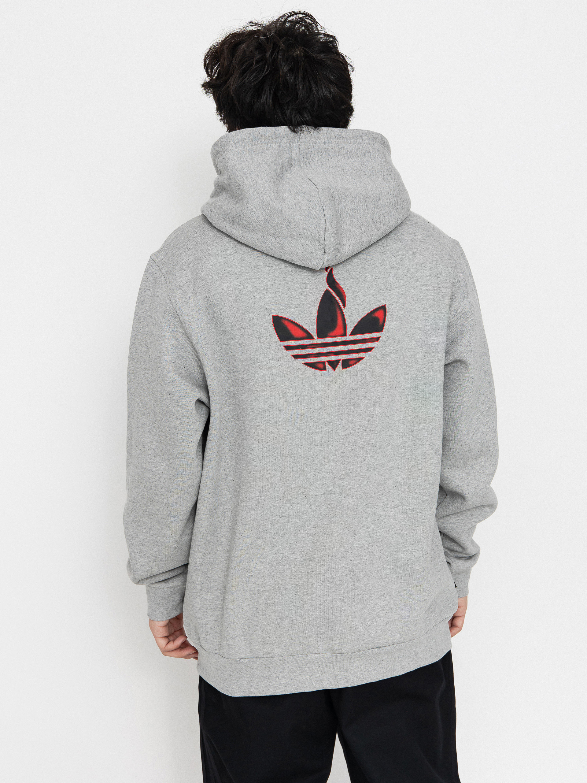 Худі adidas Trf Trch HD (mgreyh/red)