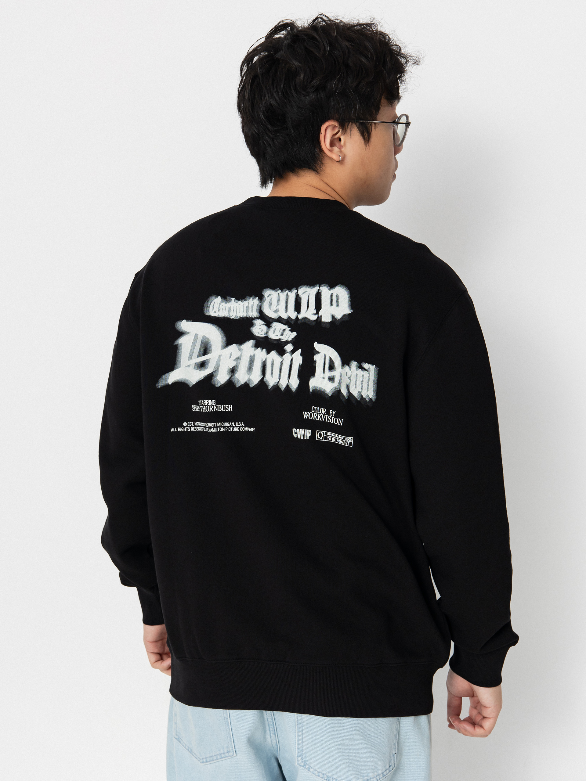 Світшот Carhartt WIP Greatest Flicks (black)