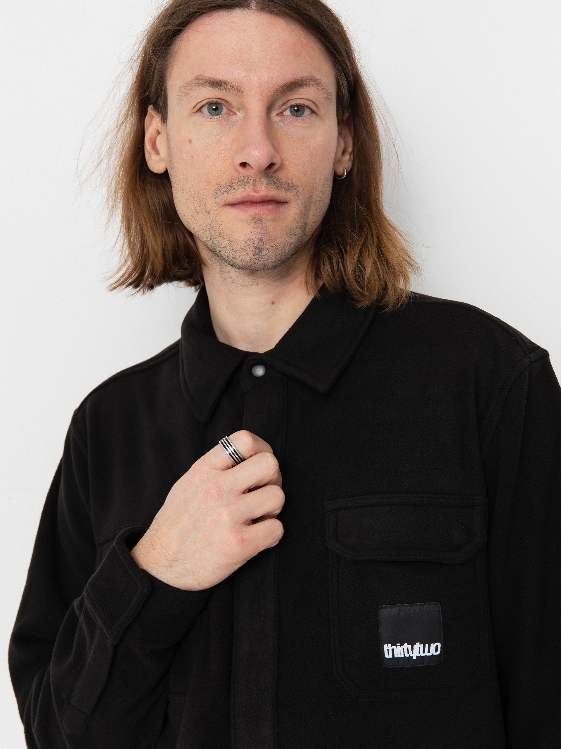 Сорочка ThirtyTwo Rest Stop Shirt (black)