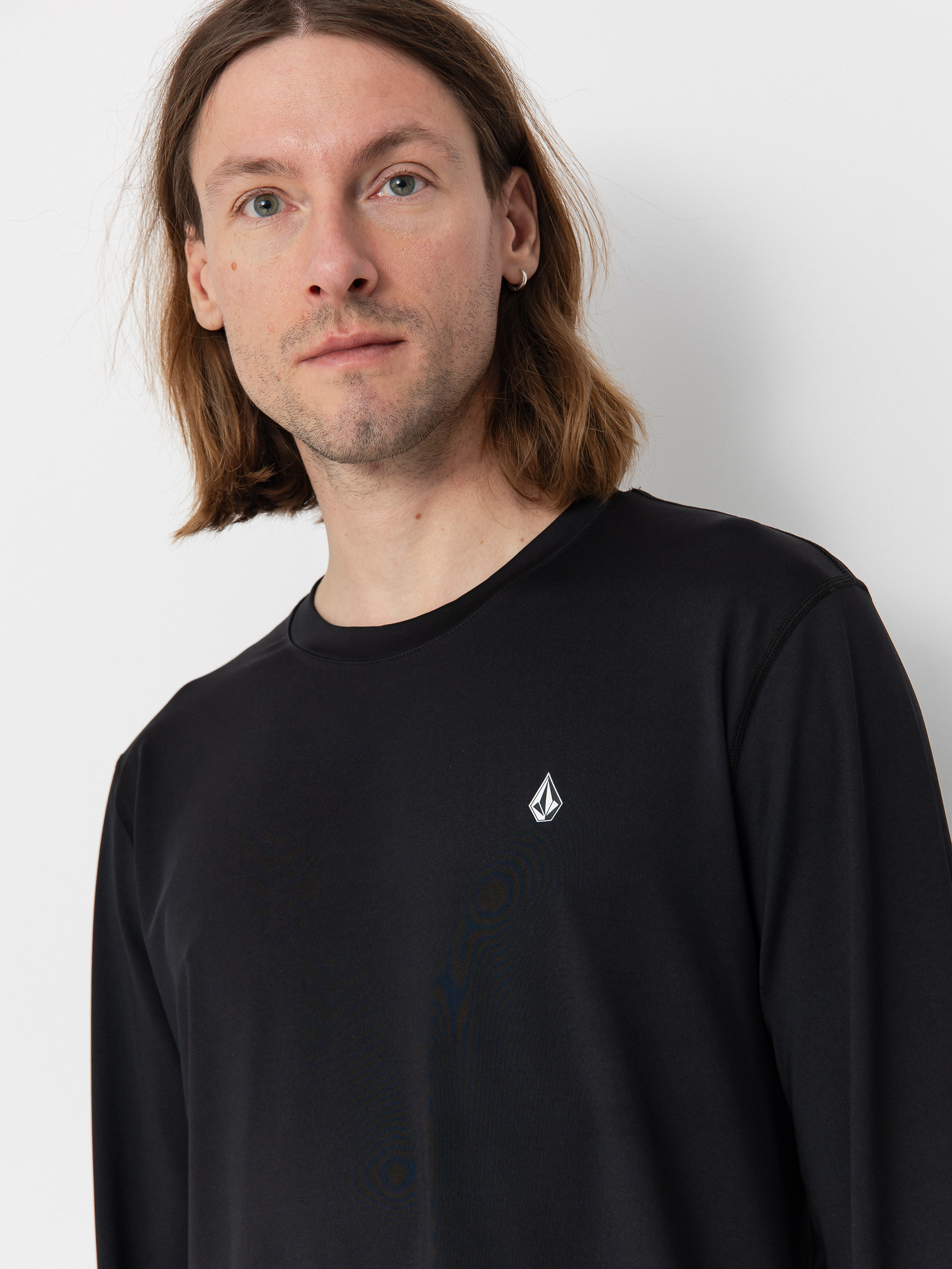 Чоловічий Термолонгслів Volcom M V Science Crew (black)