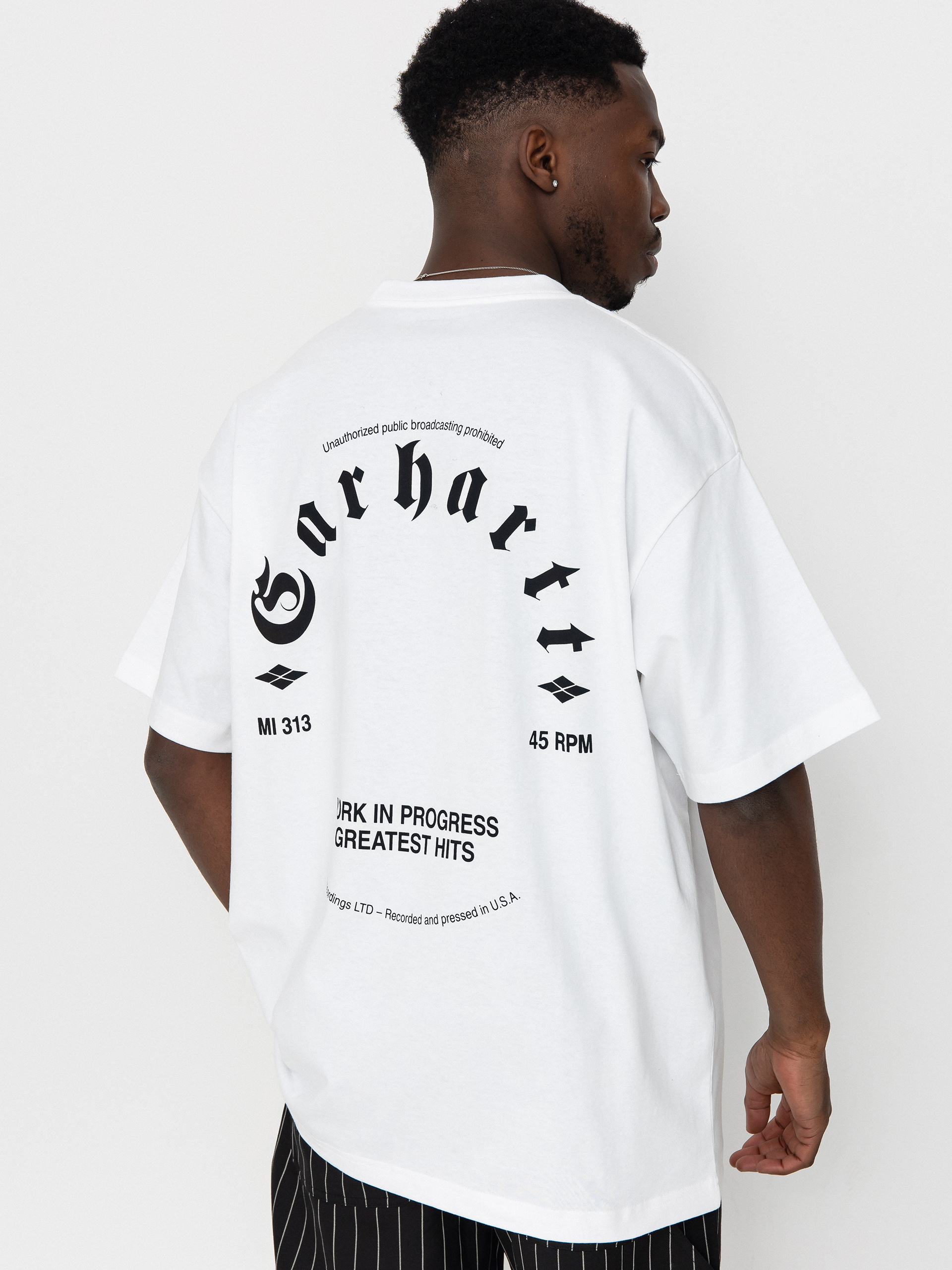 Футболка Carhartt WIP Greatest Hits (white/black)