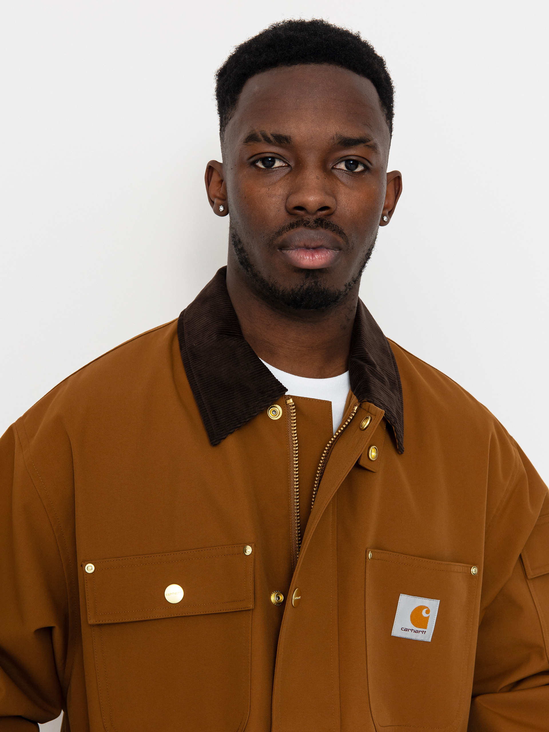 Куртка Carhartt WIP Clapton - коричневий (hamilton brown/tobacco)