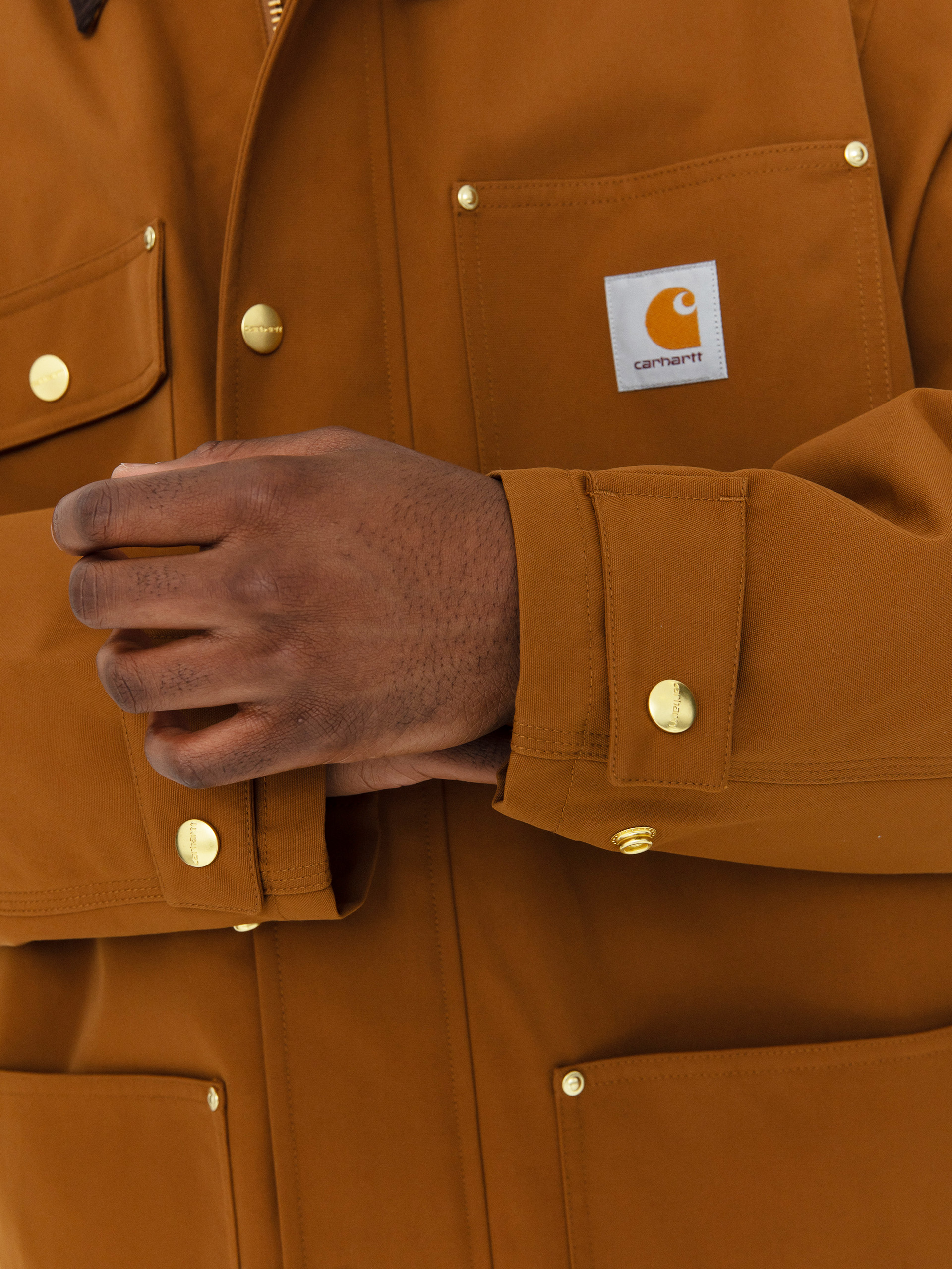 Куртка Carhartt WIP Clapton (hamilton brown/tobacco)