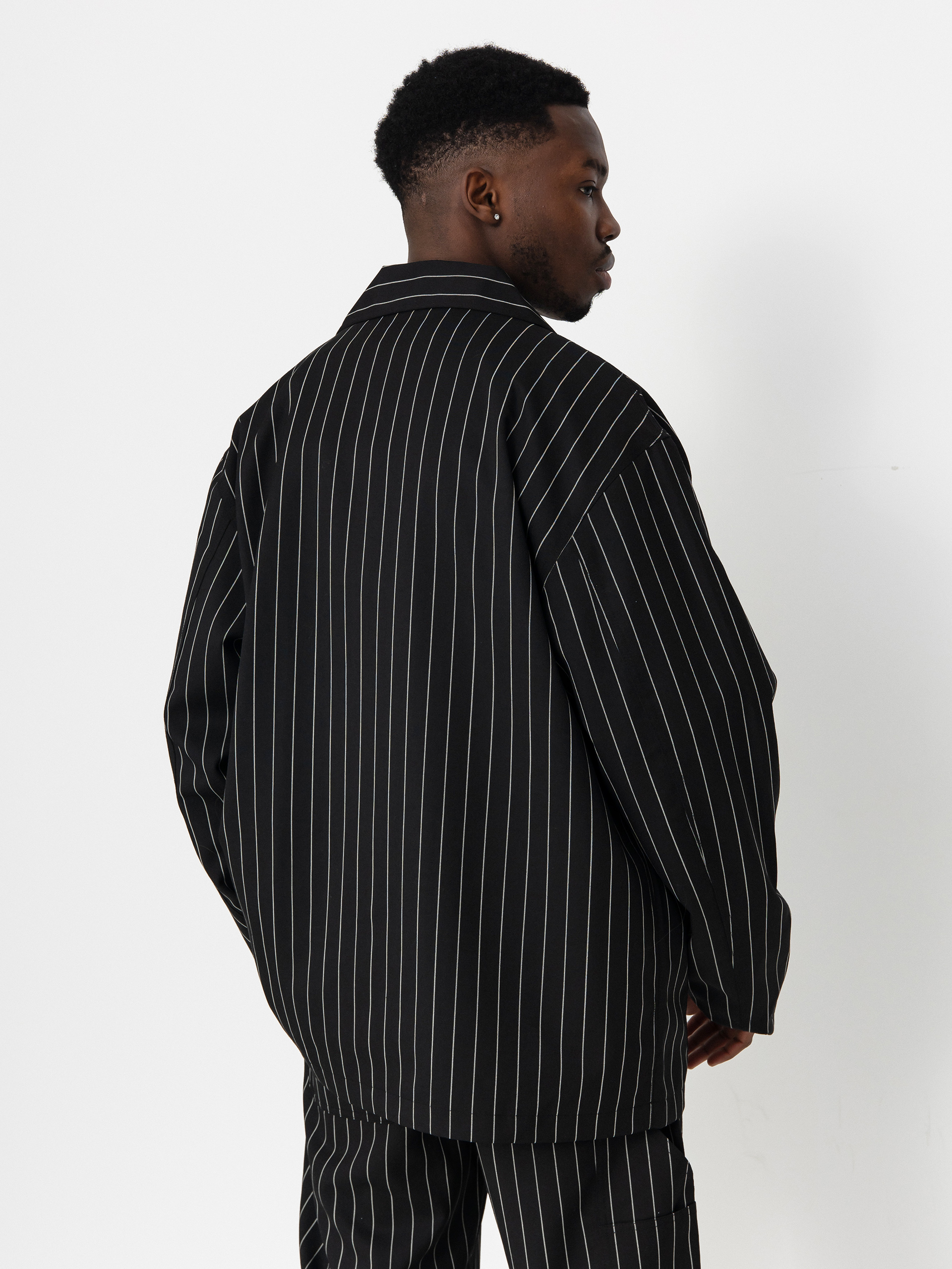 Куртка Carhartt WIP Seaton Blazer (seaton stripe black)