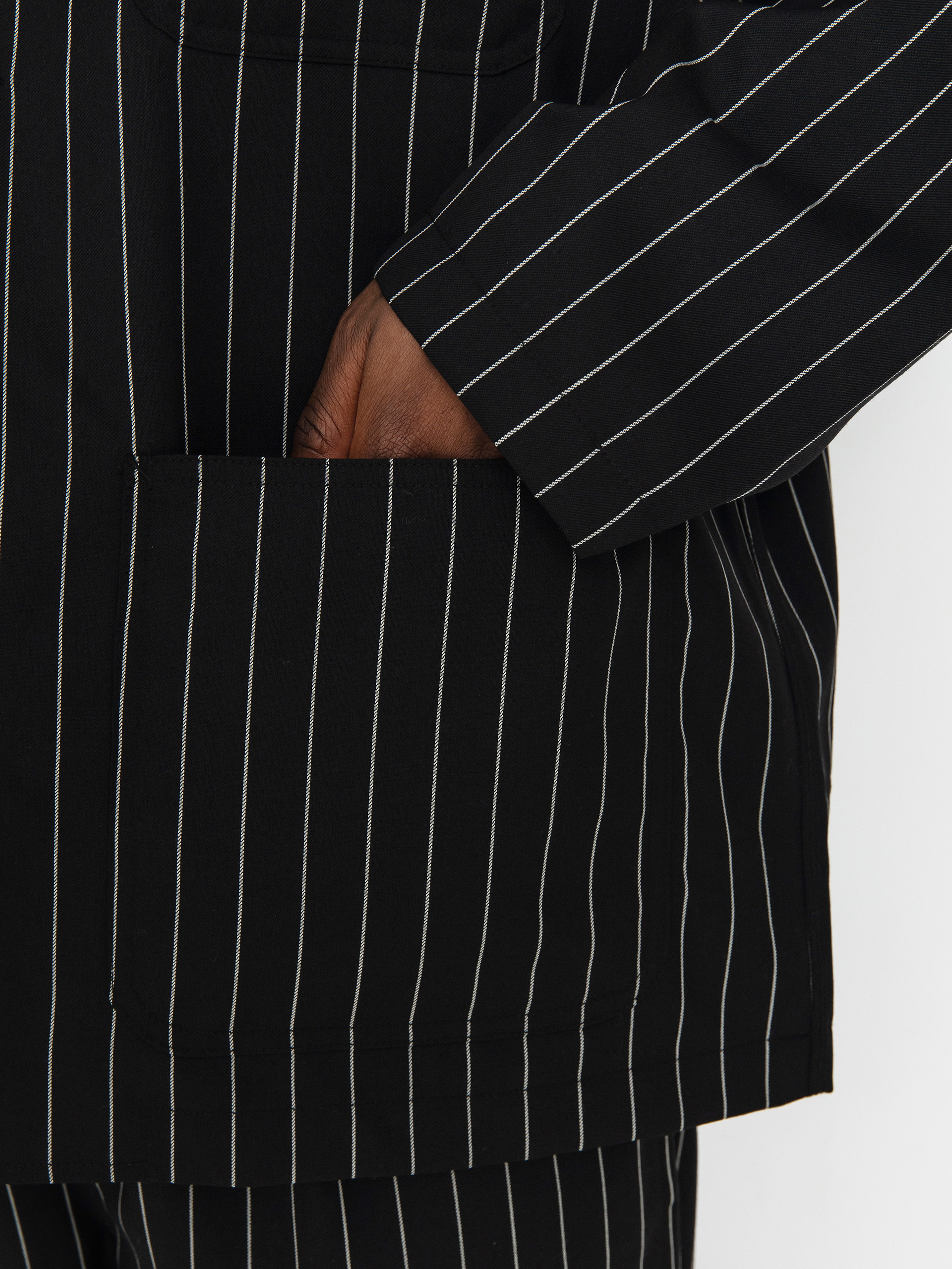 Куртка Carhartt WIP Seaton Blazer (seaton stripe black)