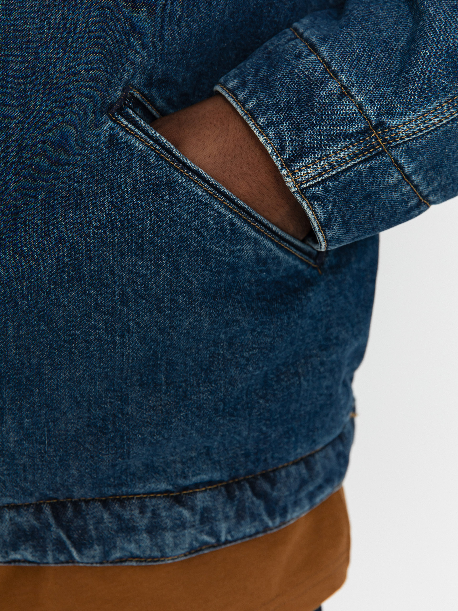 Куртка Carhartt WIP OG Detroit (blue/dusty h brown)