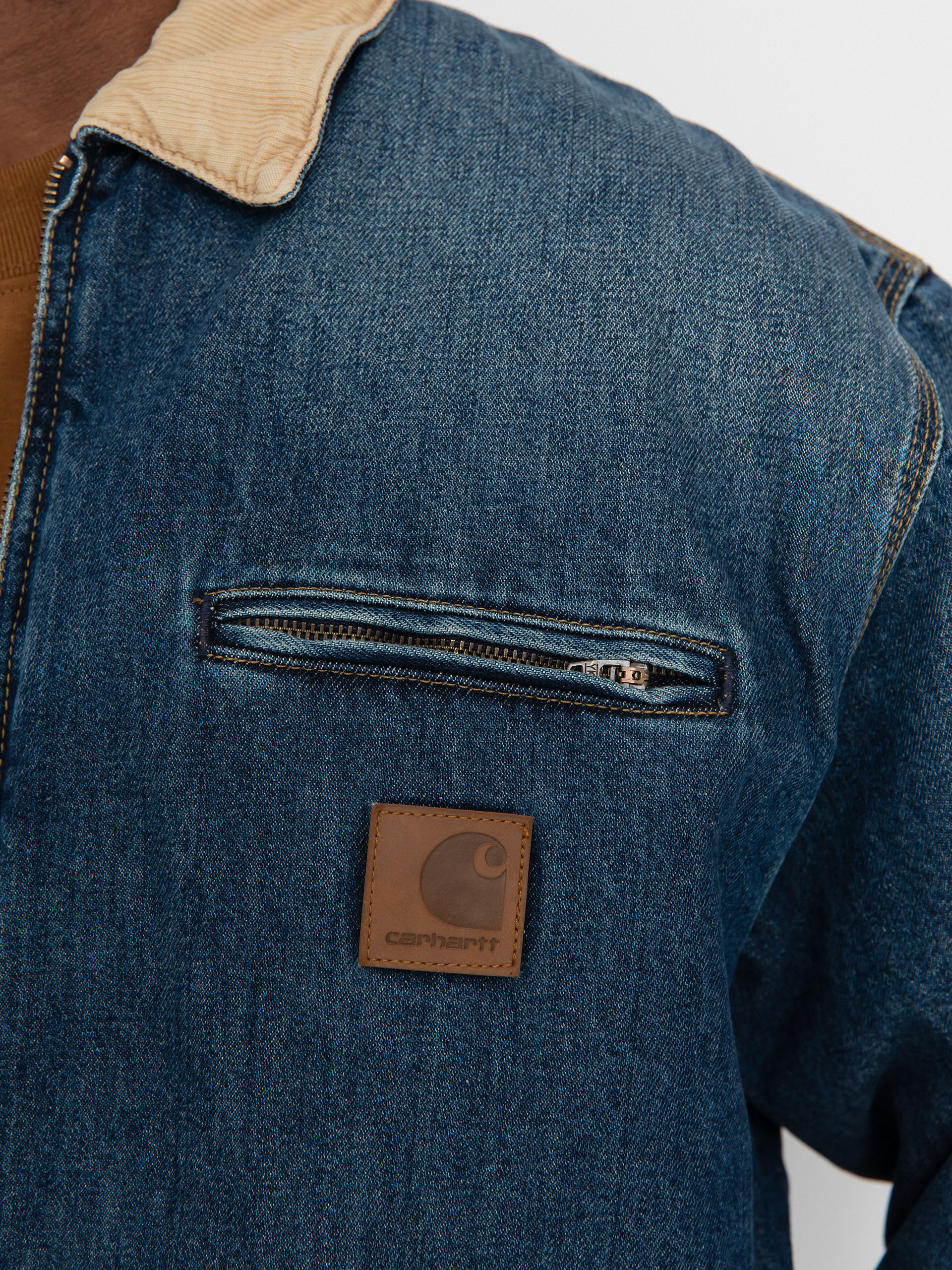 Куртка Carhartt WIP OG Detroit (blue/dusty h brown)