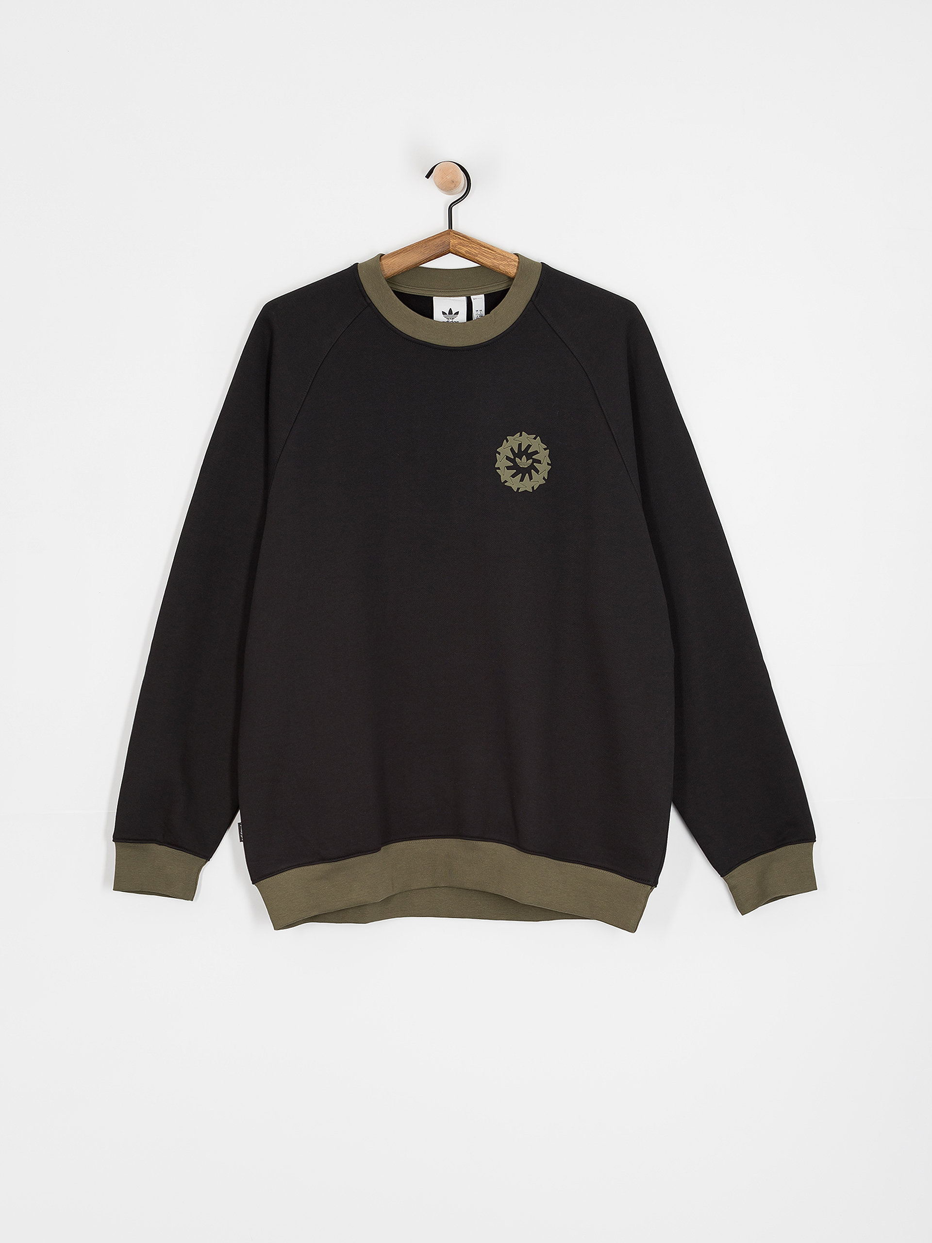 Світшот adidas Star Wheel Crew (black/olistr)