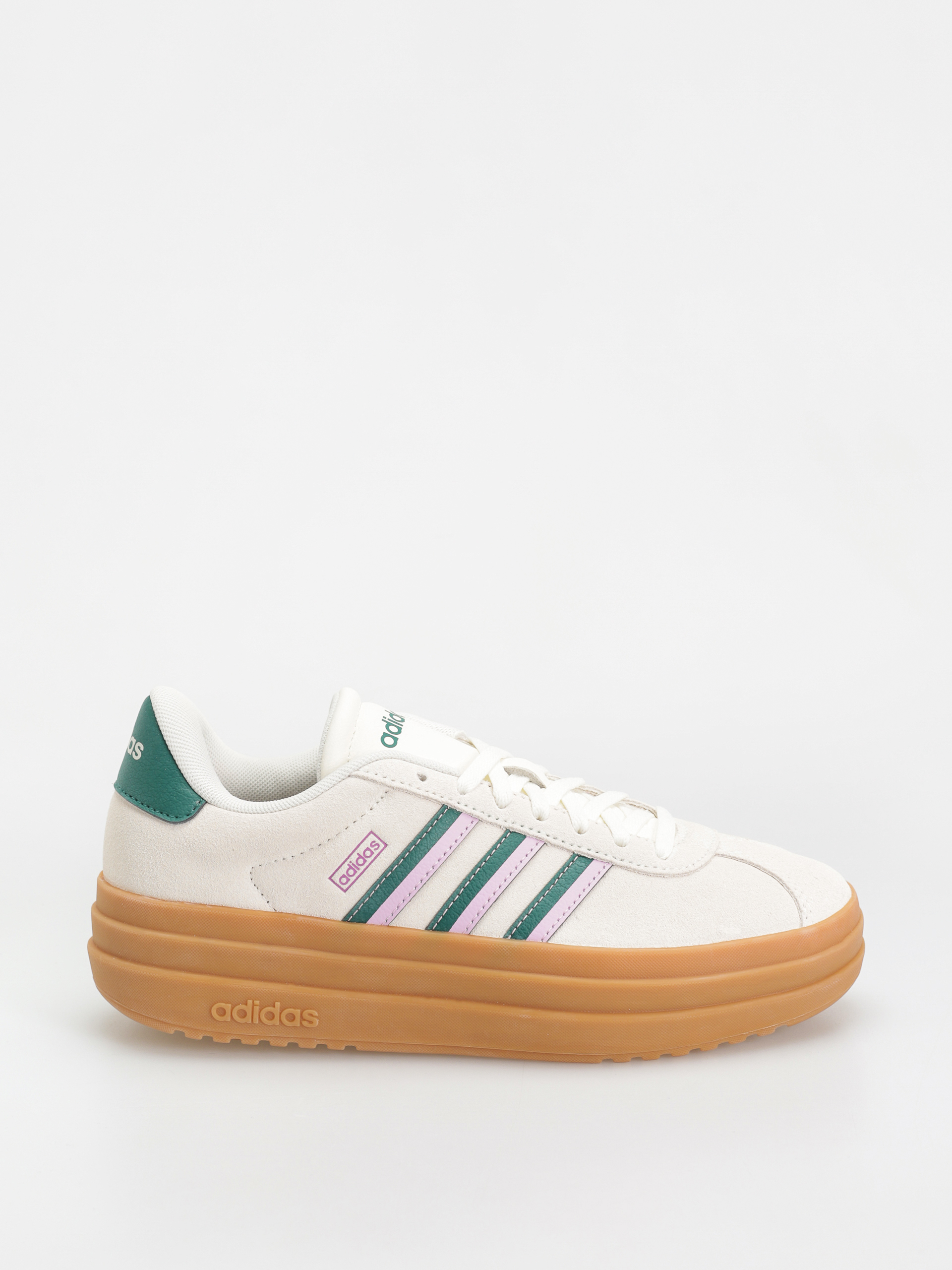 Взуття adidas Vl Court Bold Wmn - бежевий (owhite/cgreen/blilil)