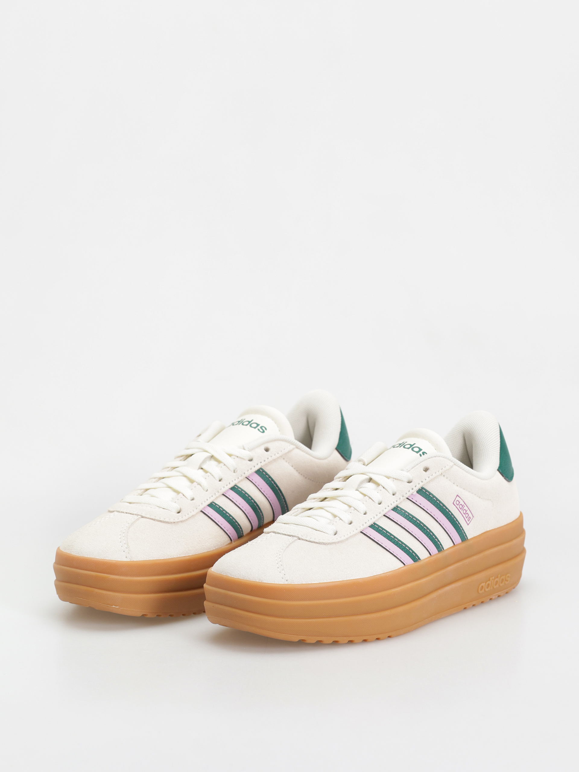 Взуття adidas Vl Court Bold Wmn (owhite/cgreen/blilil)