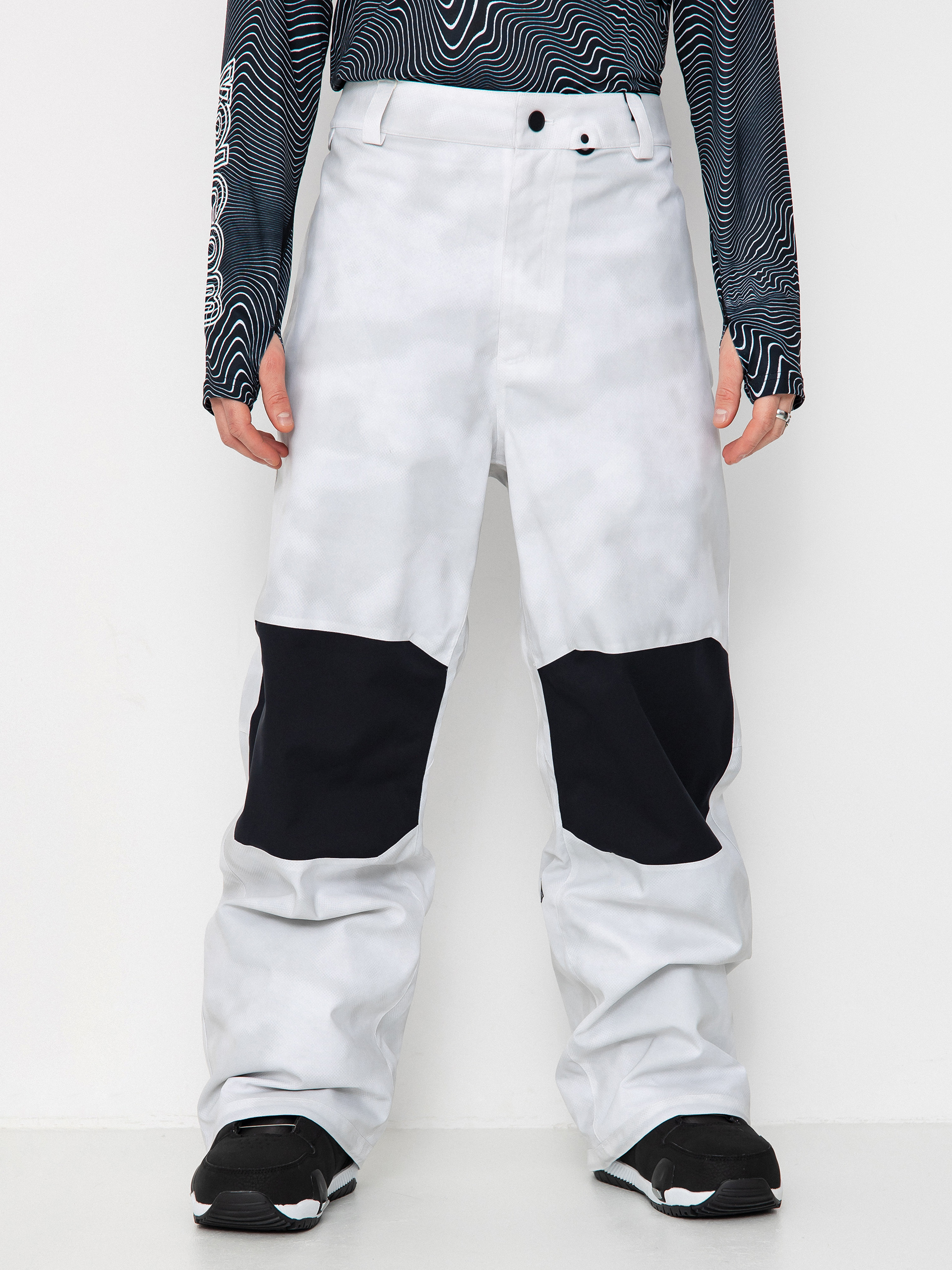 Чоловічі Сноубордичні штани Volcom Snow Billow (white camo)
