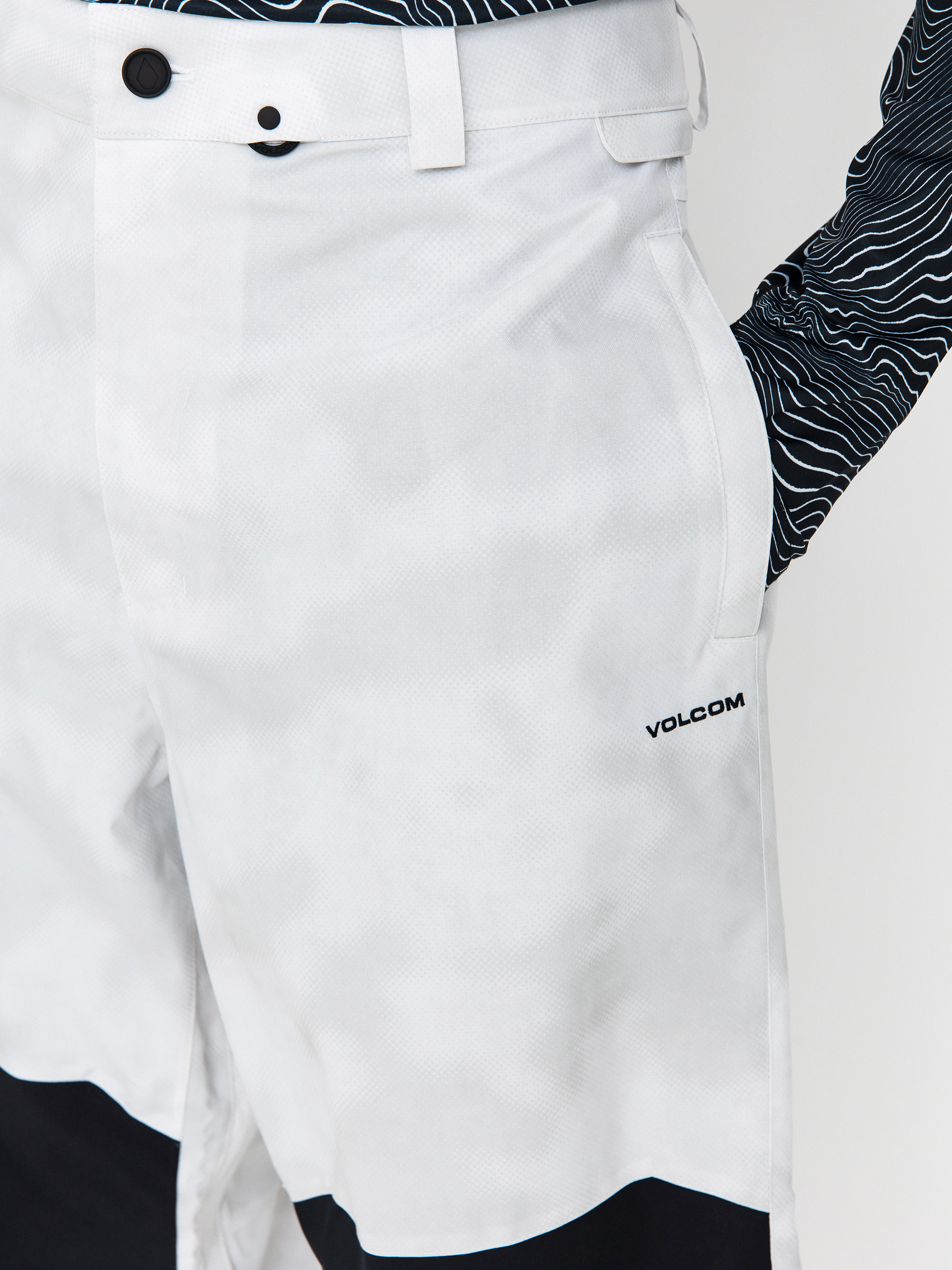 Чоловічі Сноубордичні штани Volcom Snow Billow (white camo)