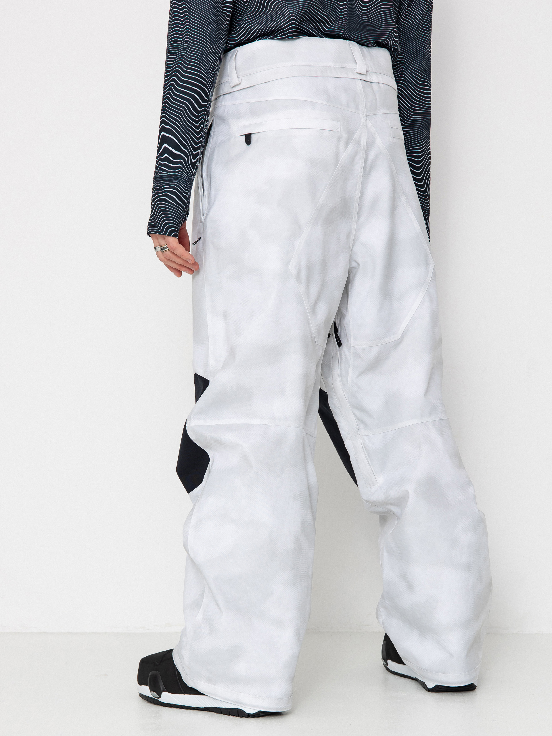 Чоловічі Сноубордичні штани Volcom Snow Billow (white camo)