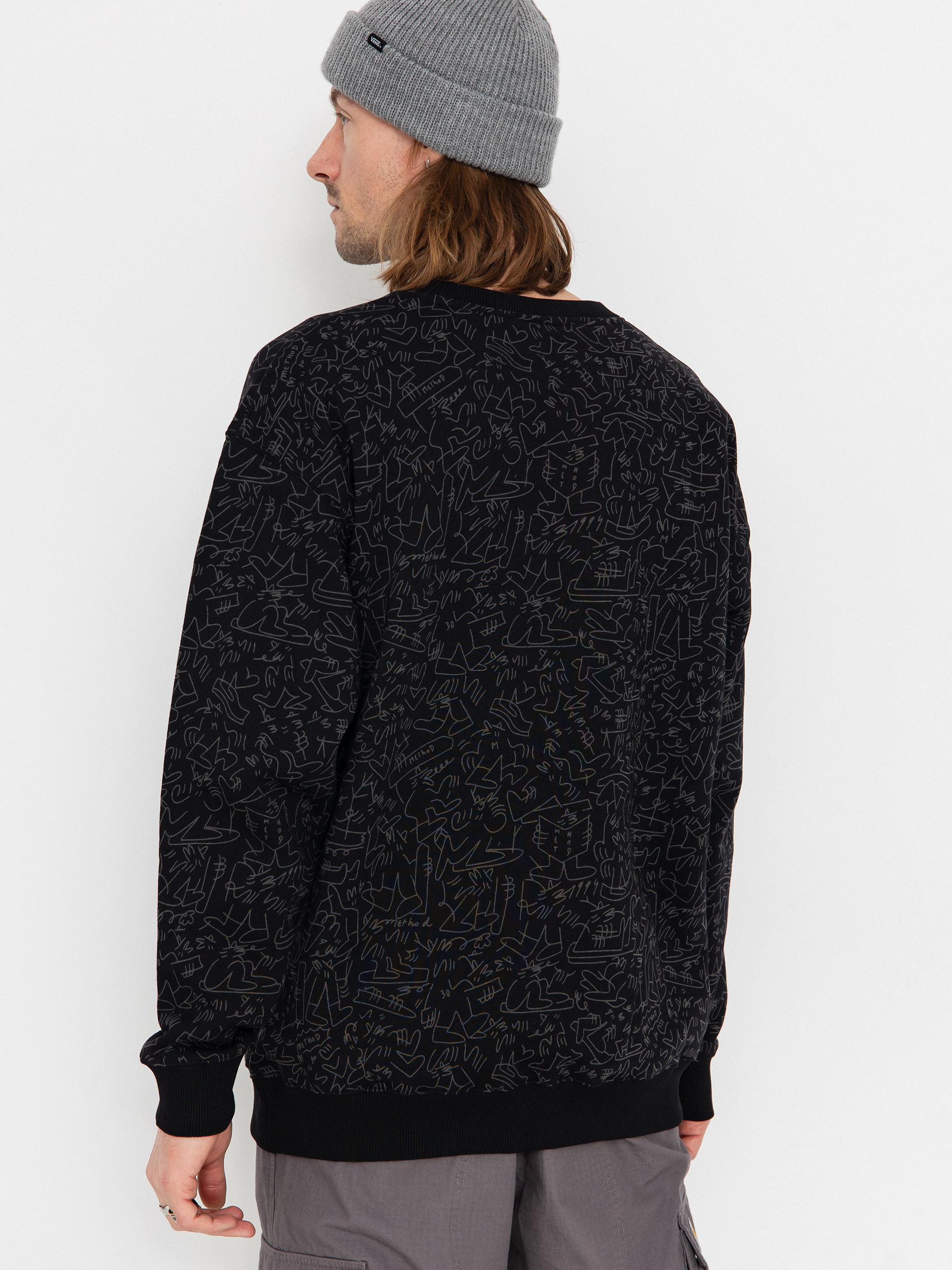 Світшот Method X Lucas Crew (black)