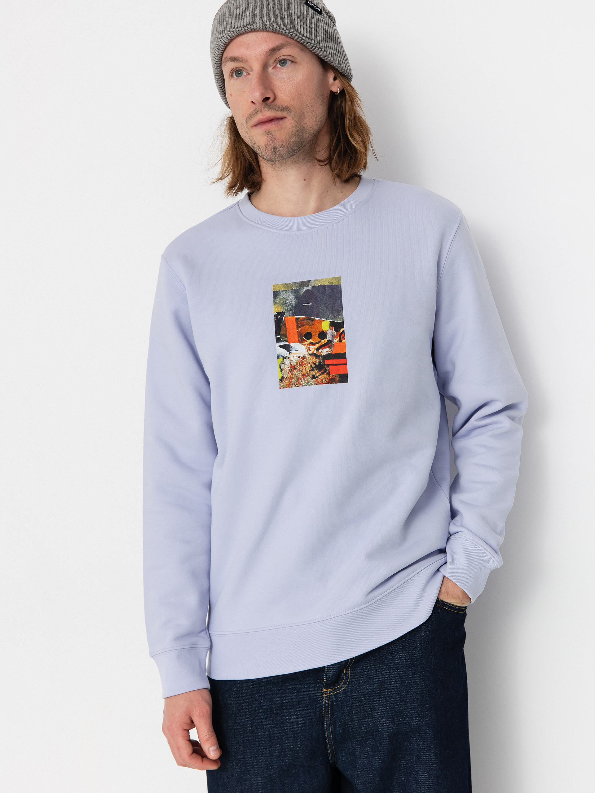 Світшот Poetic Collective Good Luck Crewneck (purple)