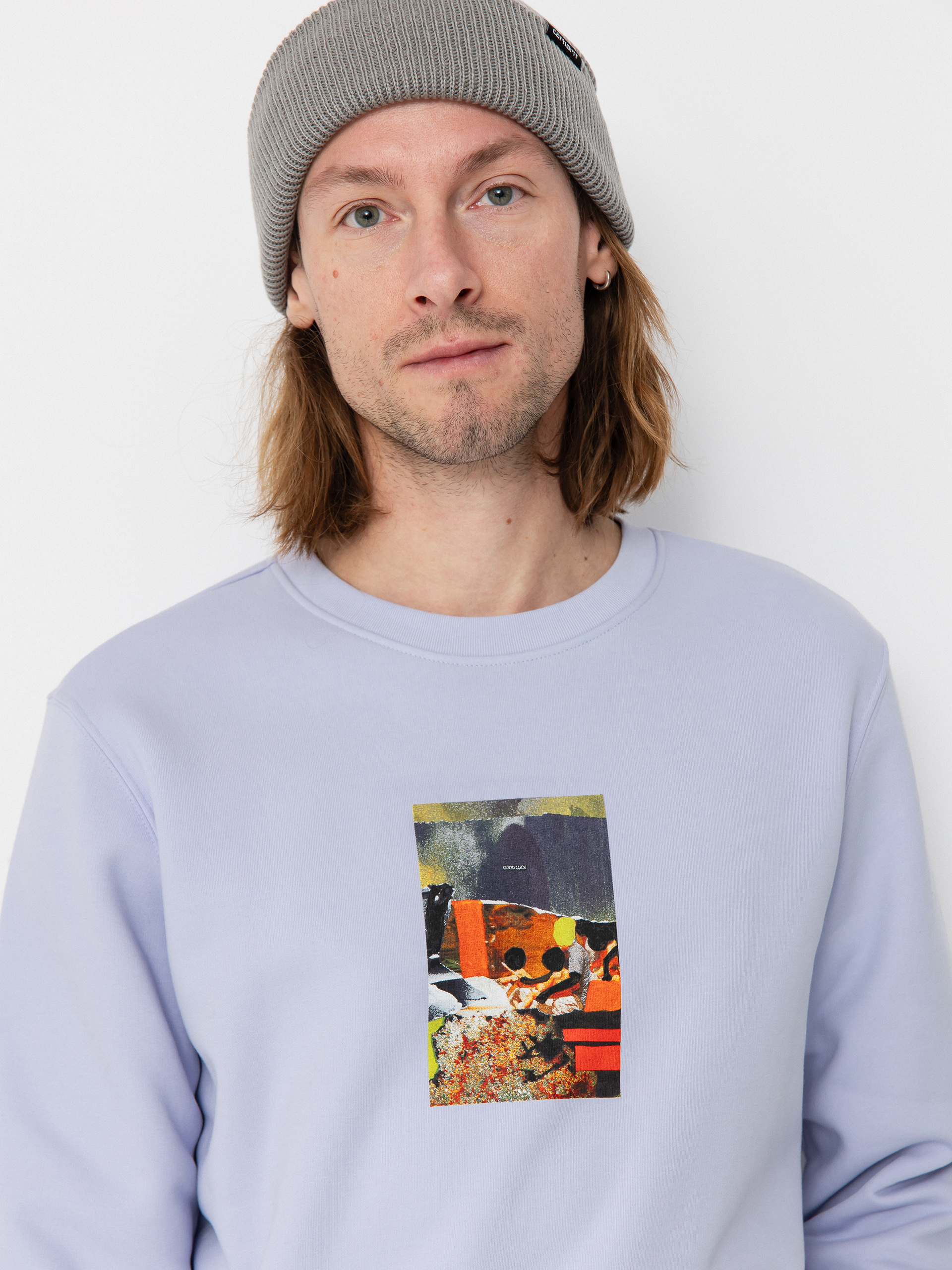 Світшот Poetic Collective Good Luck Crewneck (purple)