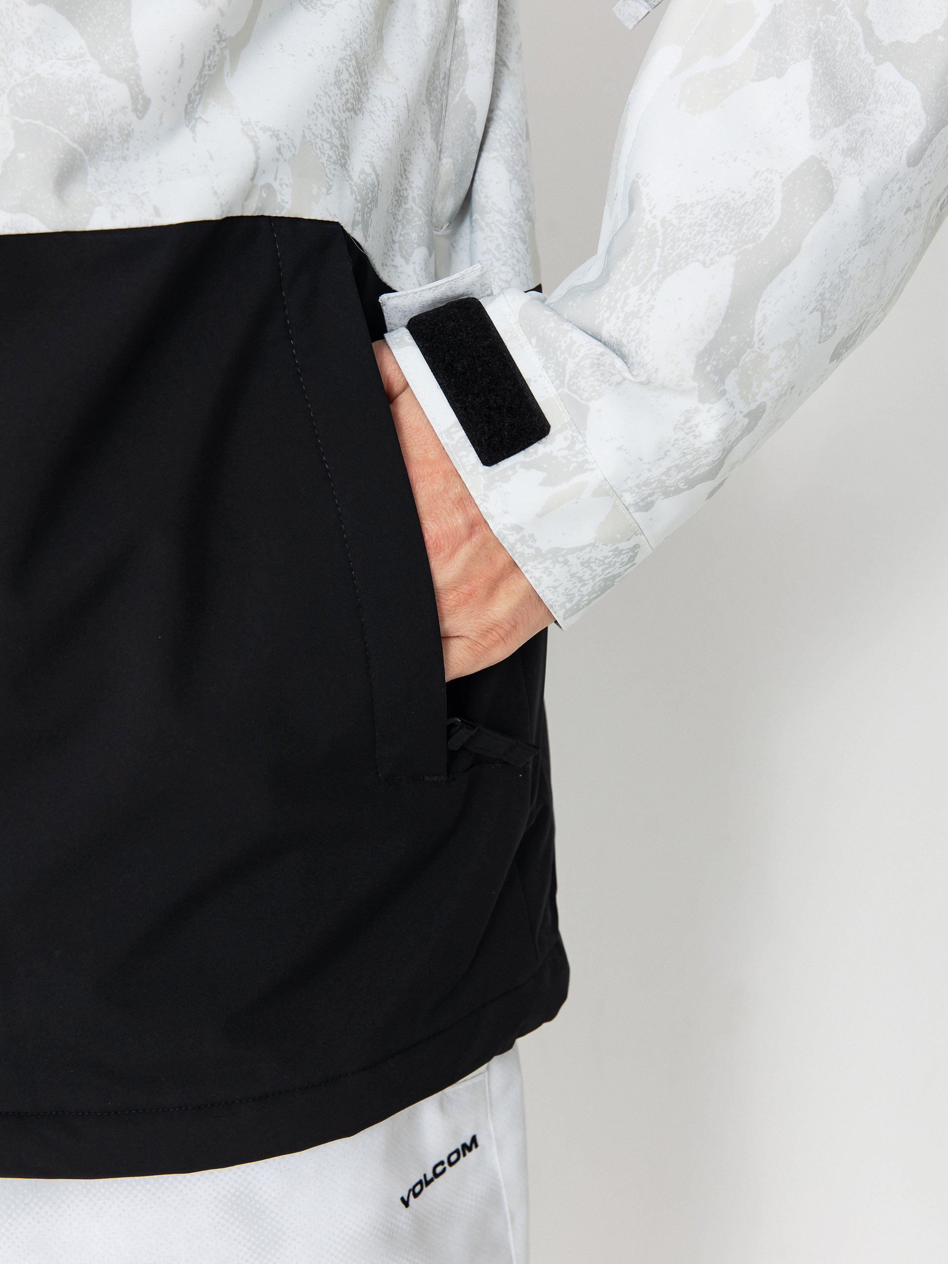 Чоловіча Сноубордична куртка Quiksilver Mission Printed Block (nature zoom birch)