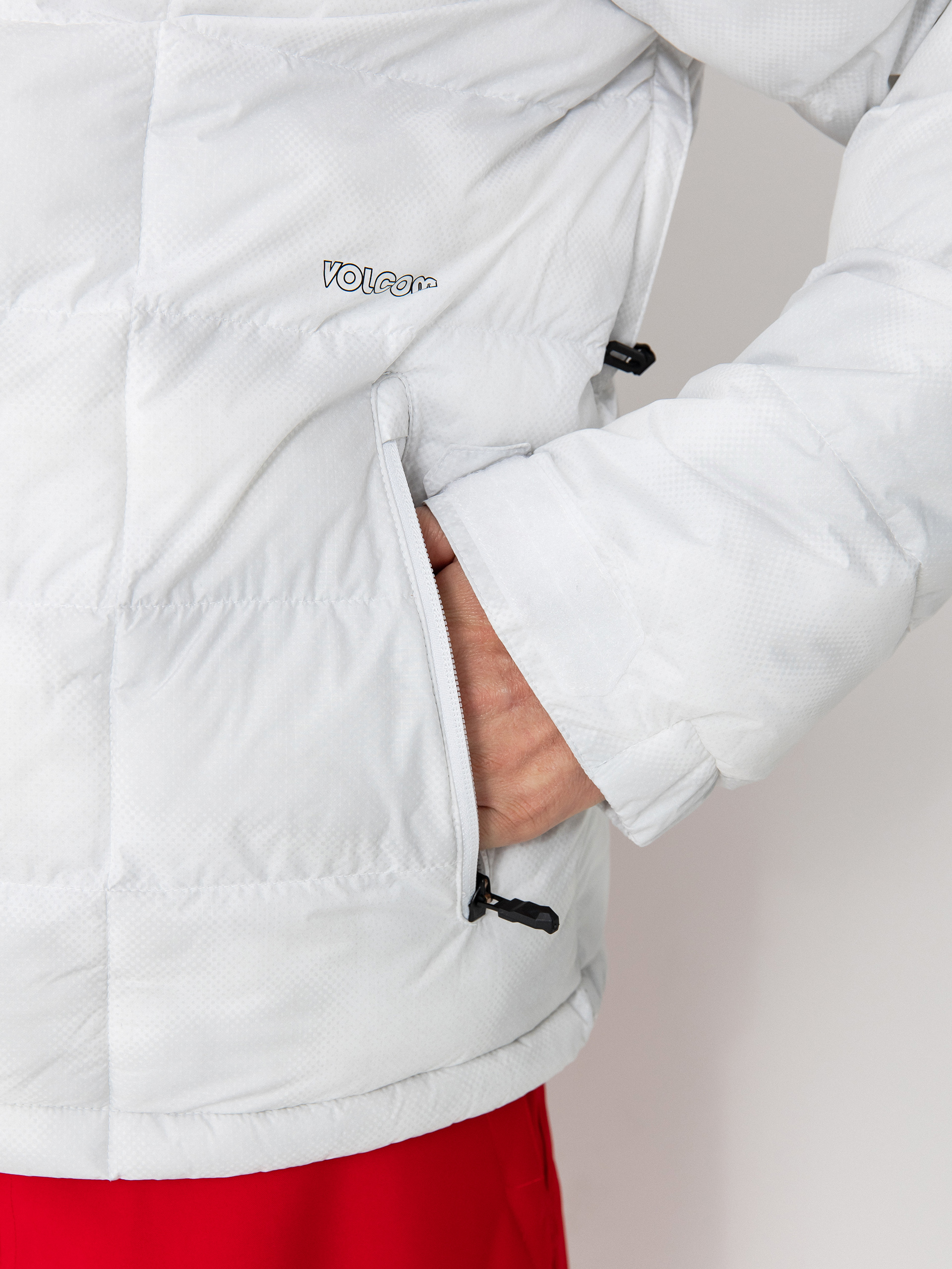 Чоловіча Сноубордична куртка Volcom Sew Down (white camo)