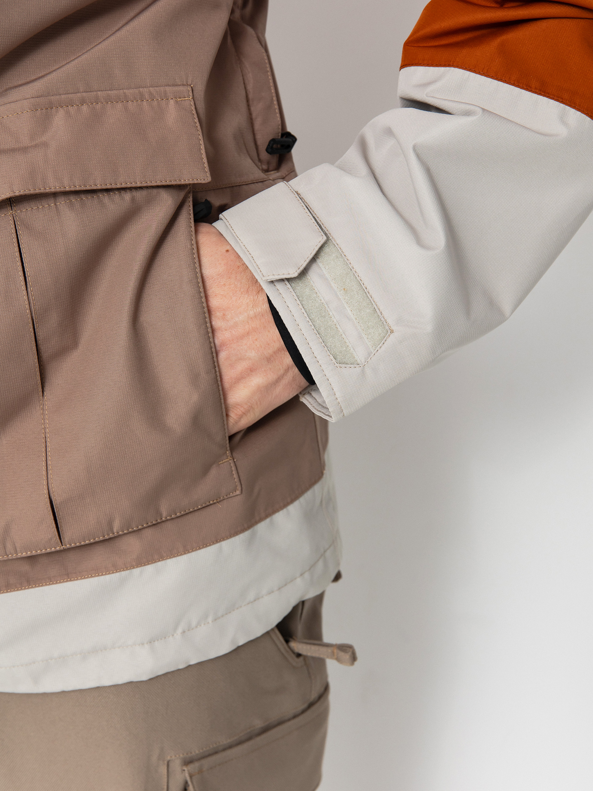 Чоловіча Сноубордична куртка Volcom Nightbreaker 20K (chestnut brown)