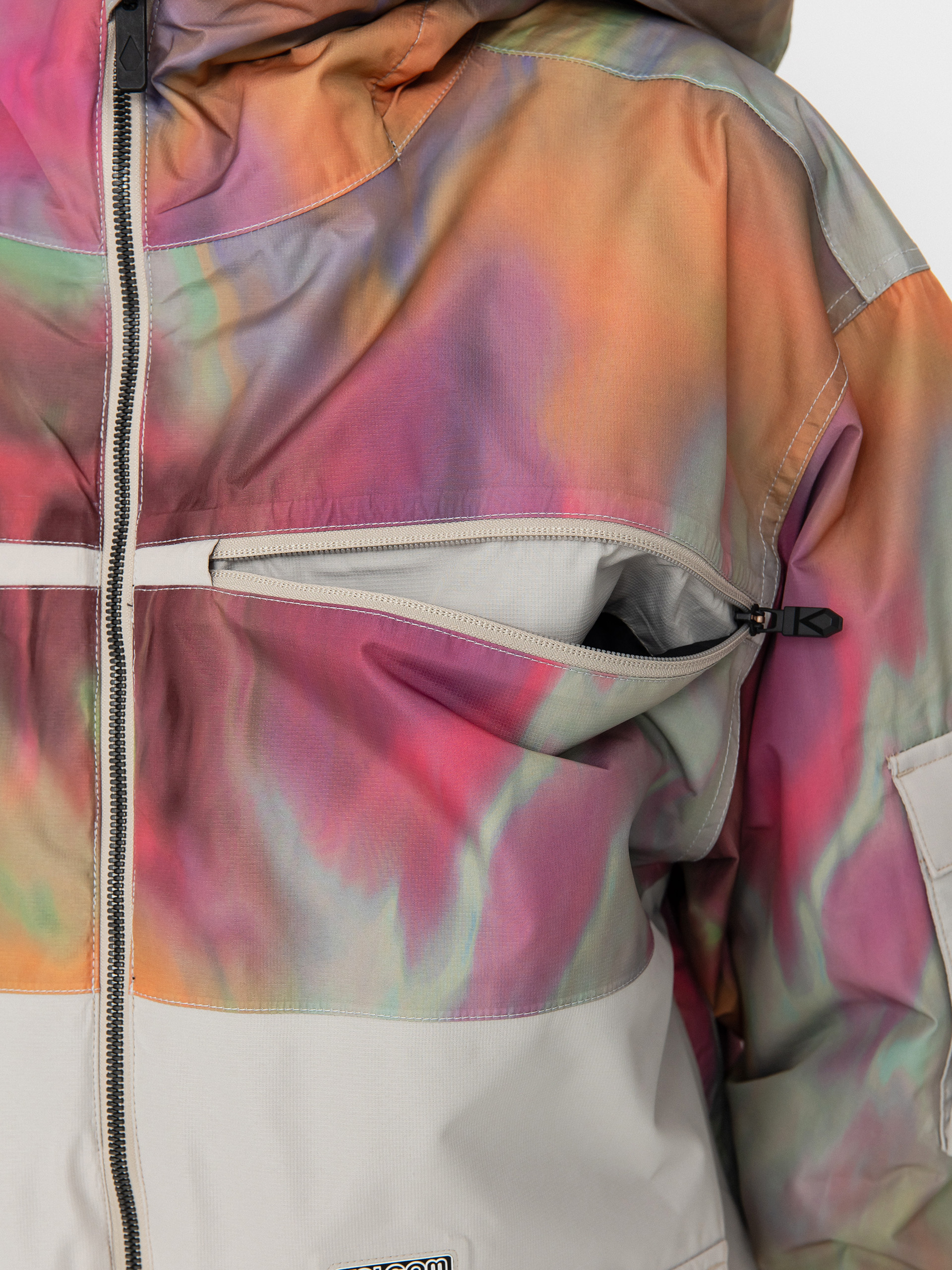 Чоловіча Сноубордична куртка Volcom Nightbreaker 20K (grey)