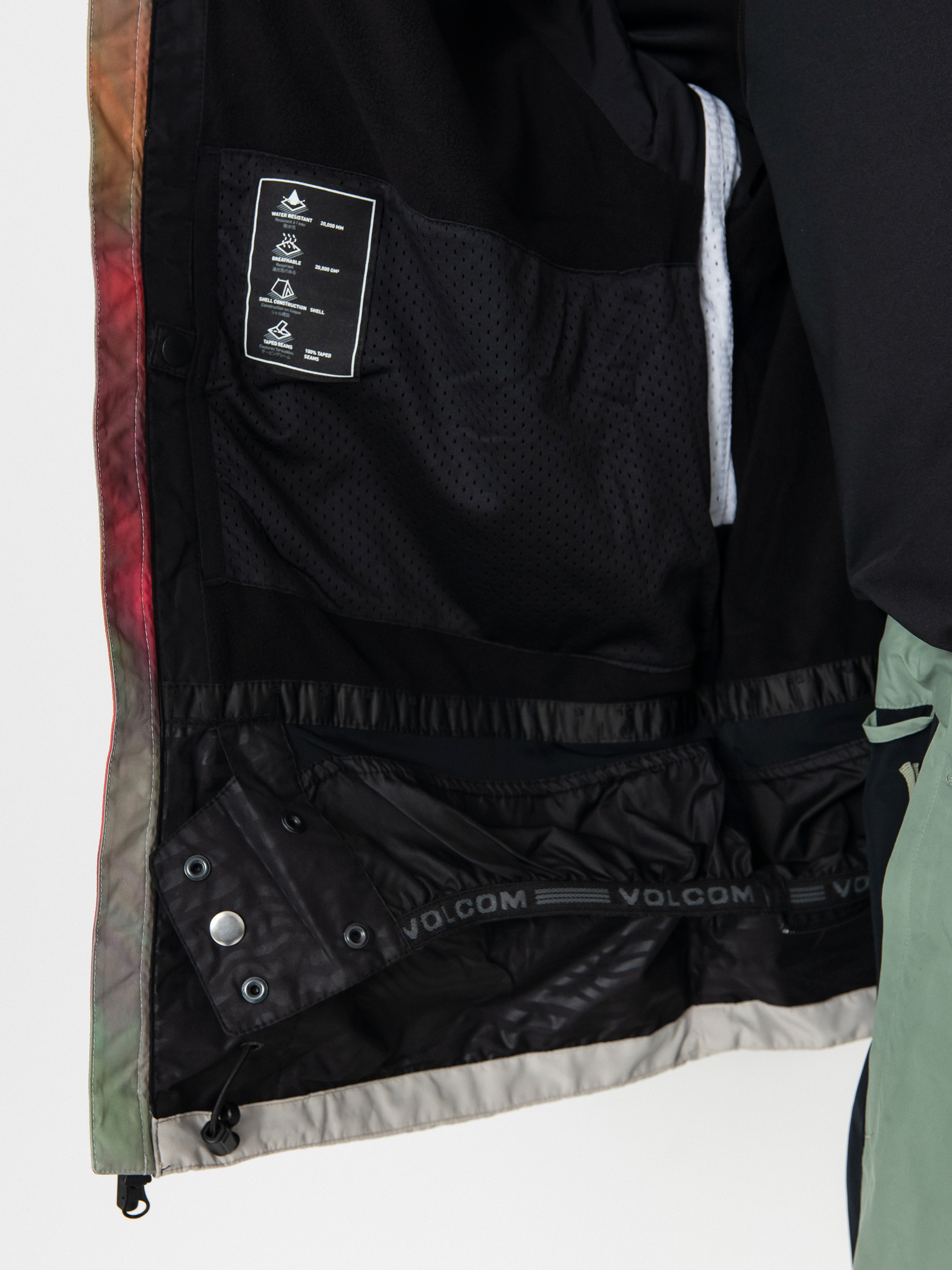 Чоловіча Сноубордична куртка Volcom Nightbreaker 20K (grey)