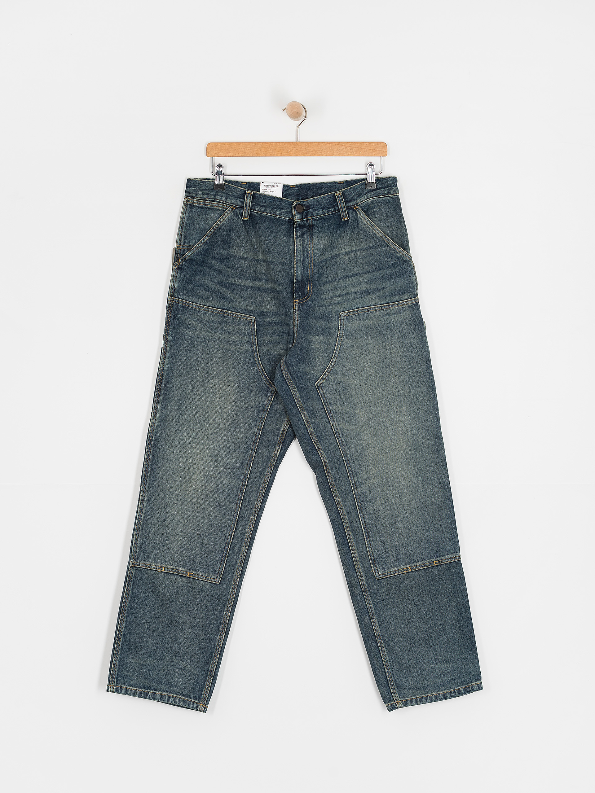 Штани Carhartt WIP Double Knee (blue)