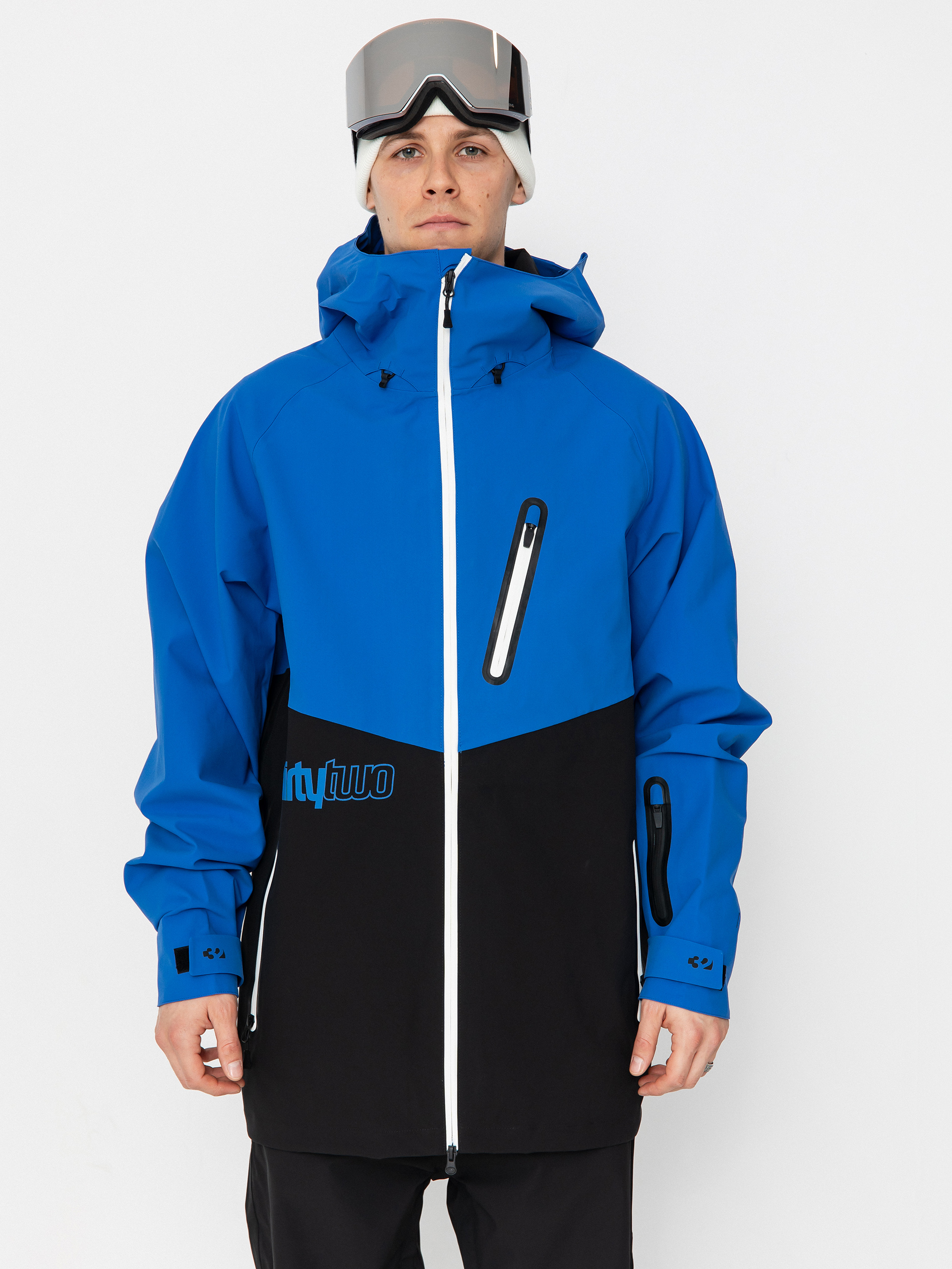 Чоловіча Сноубордична куртка ThirtyTwo Grasser (black/blue)