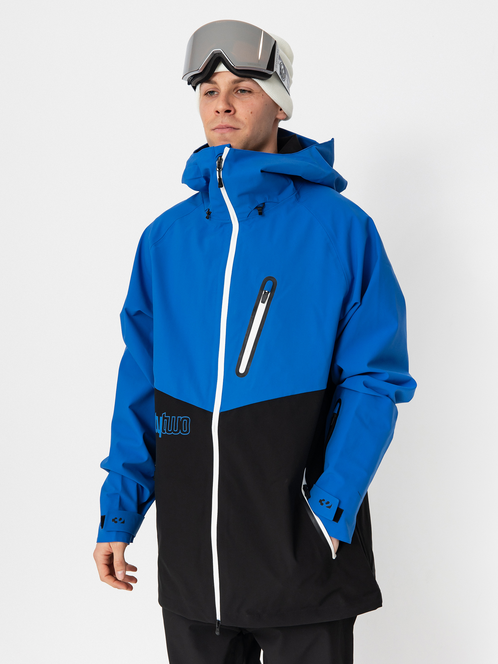Чоловіча Сноубордична куртка ThirtyTwo Grasser (black/blue)